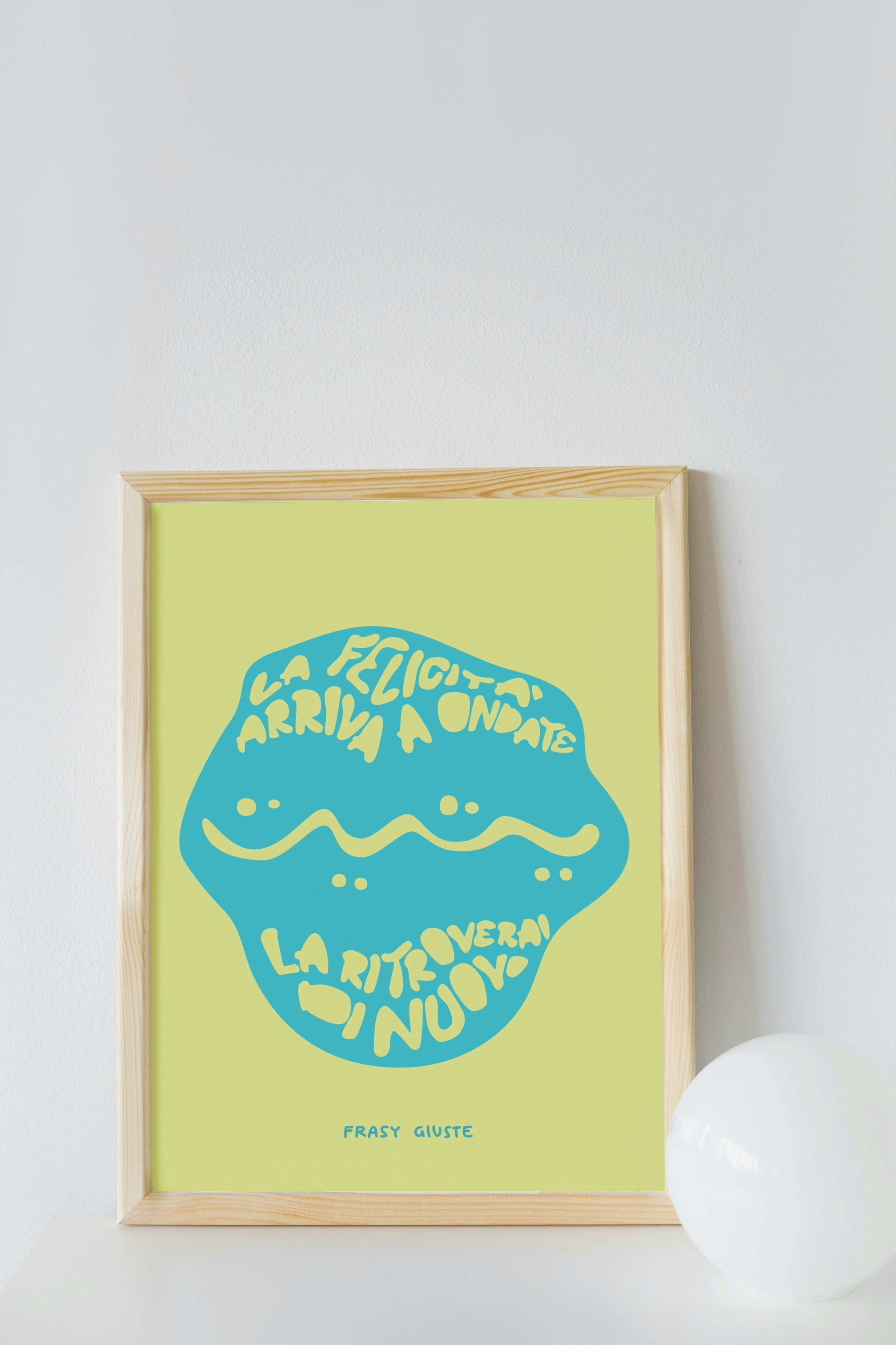 Poster "Onde di Felicità" #22B