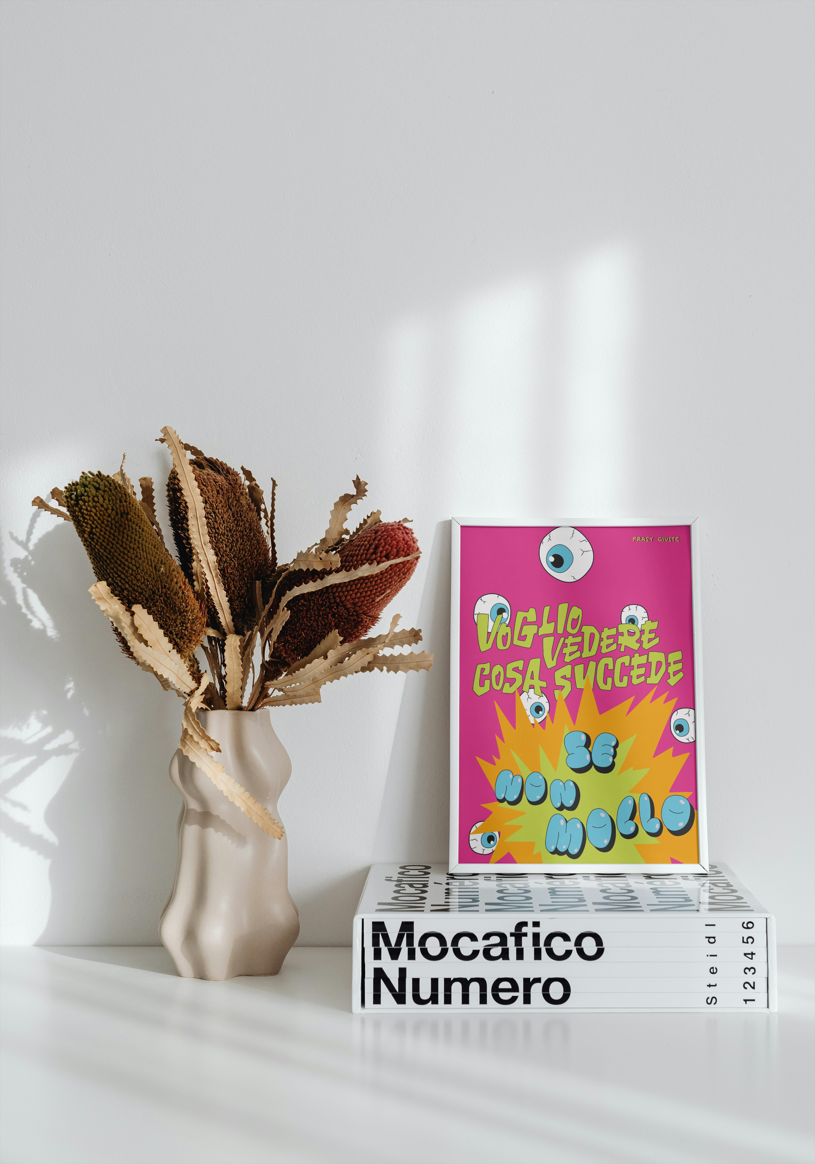 Poster "Non mollo" #19B