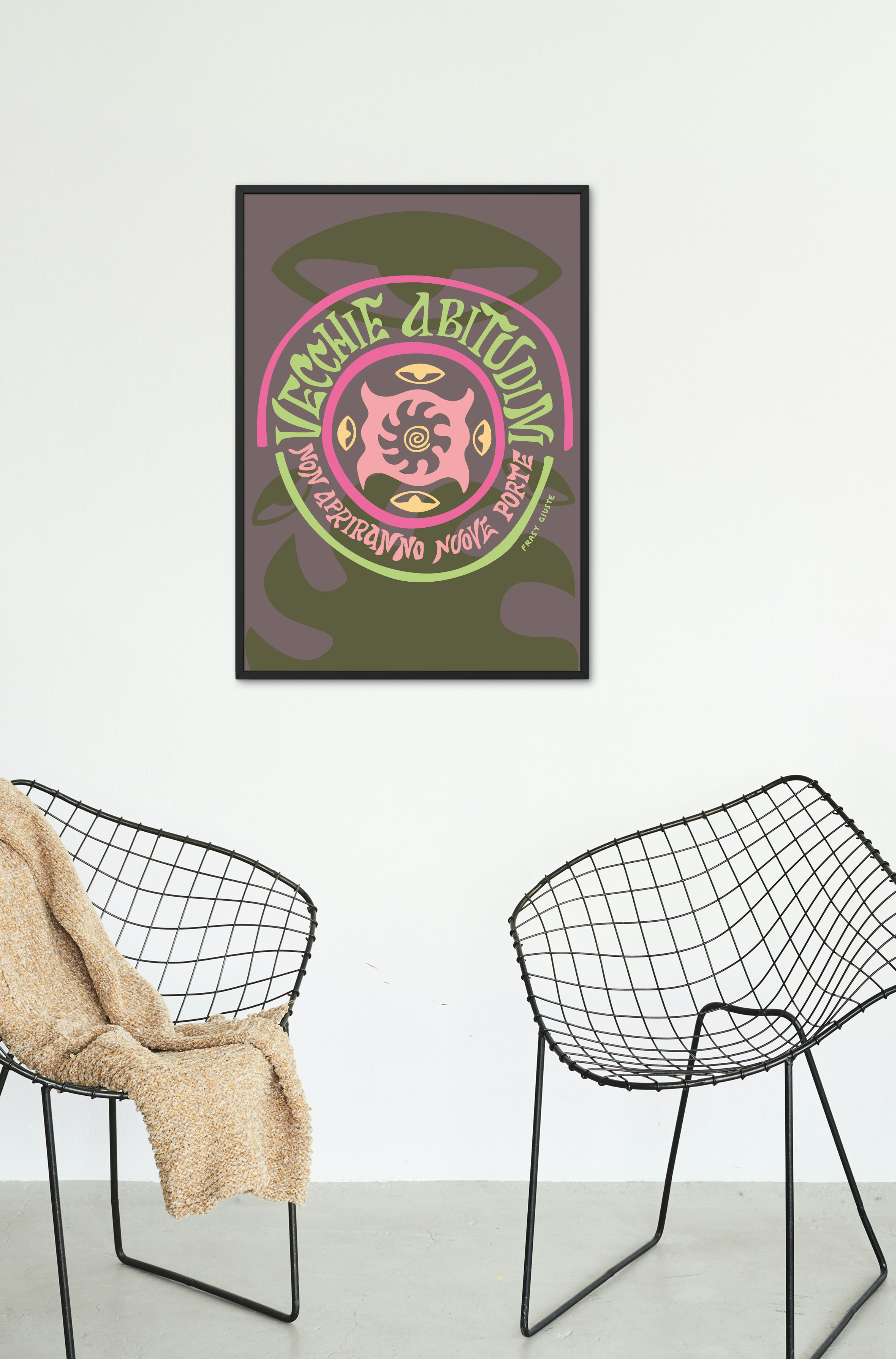 Poster "Vecchie abitudini" #17A