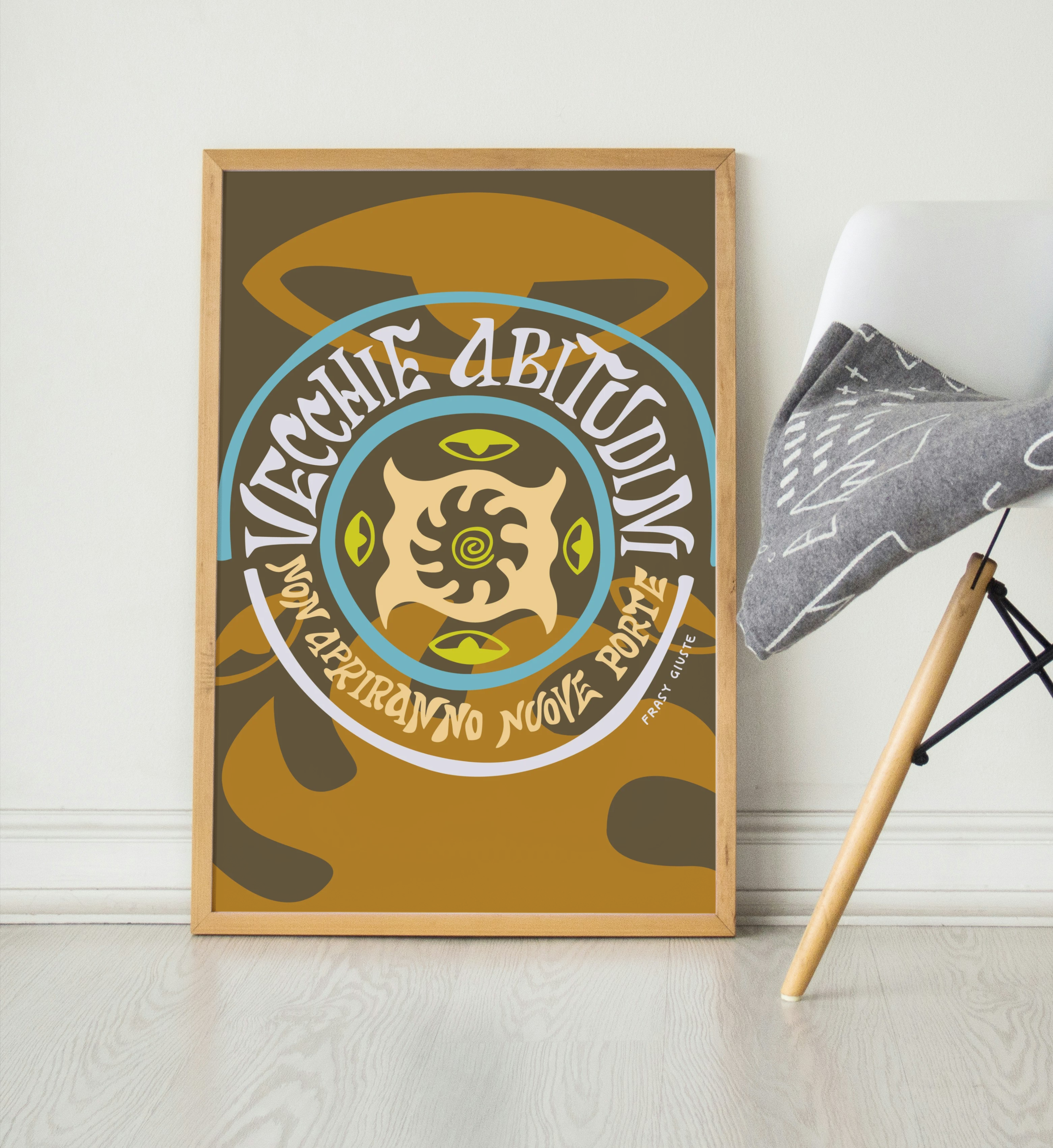 Poster "Vecchie abitudini" #17B
