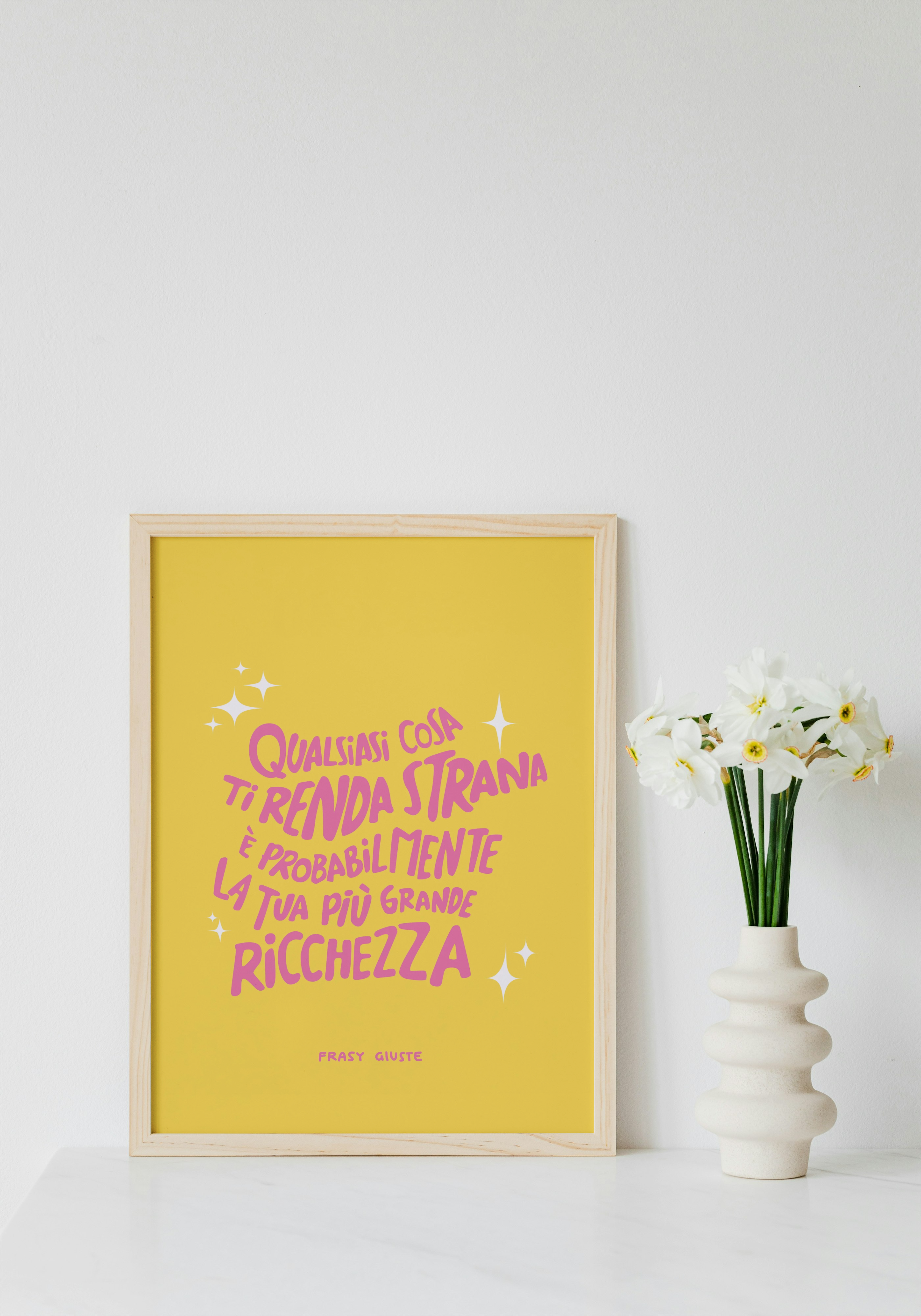 Poster "Stranezza preziosa" #16A