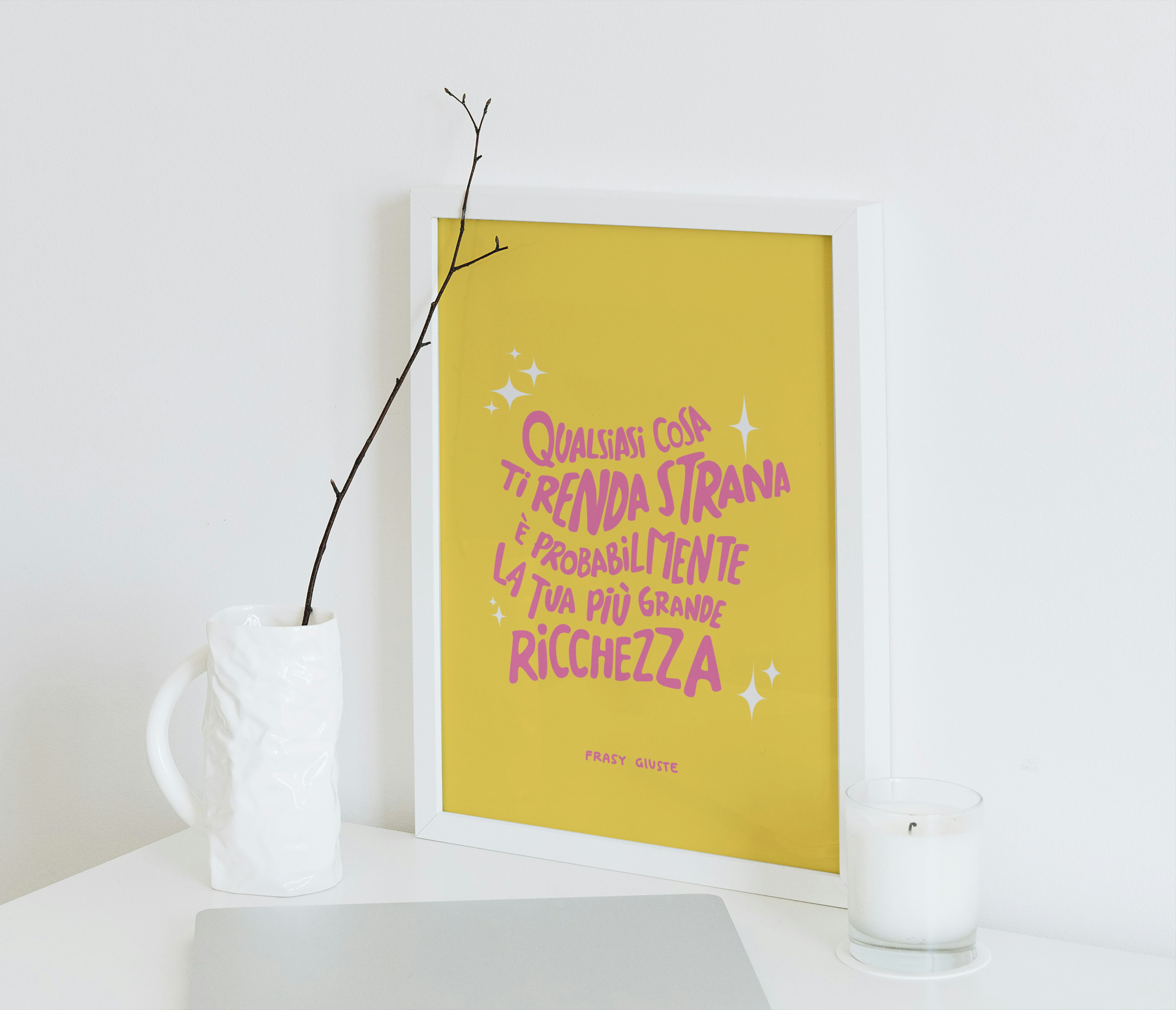 Poster "Stranezza preziosa" #16A