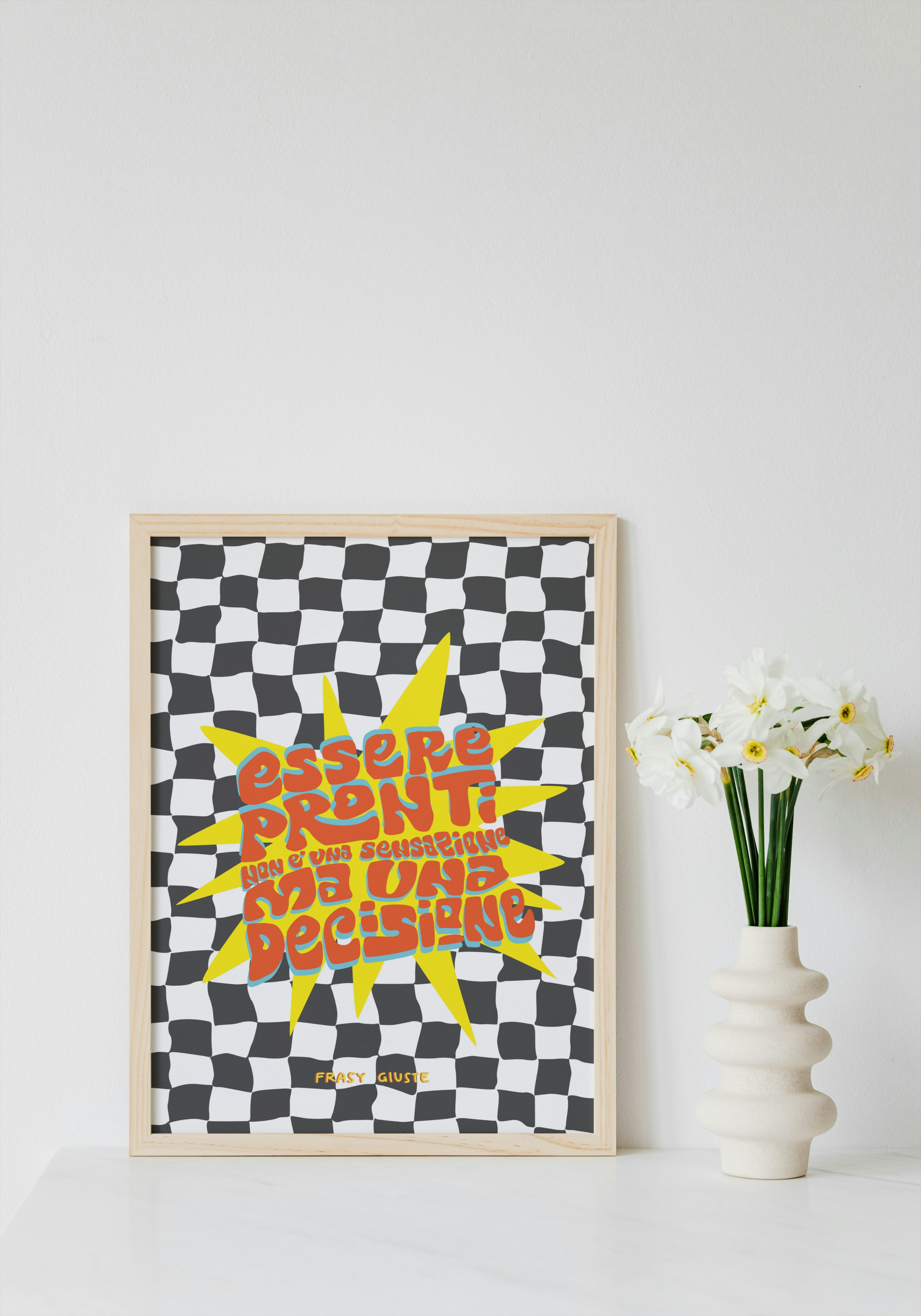 Poster "Essere pronti" #8A