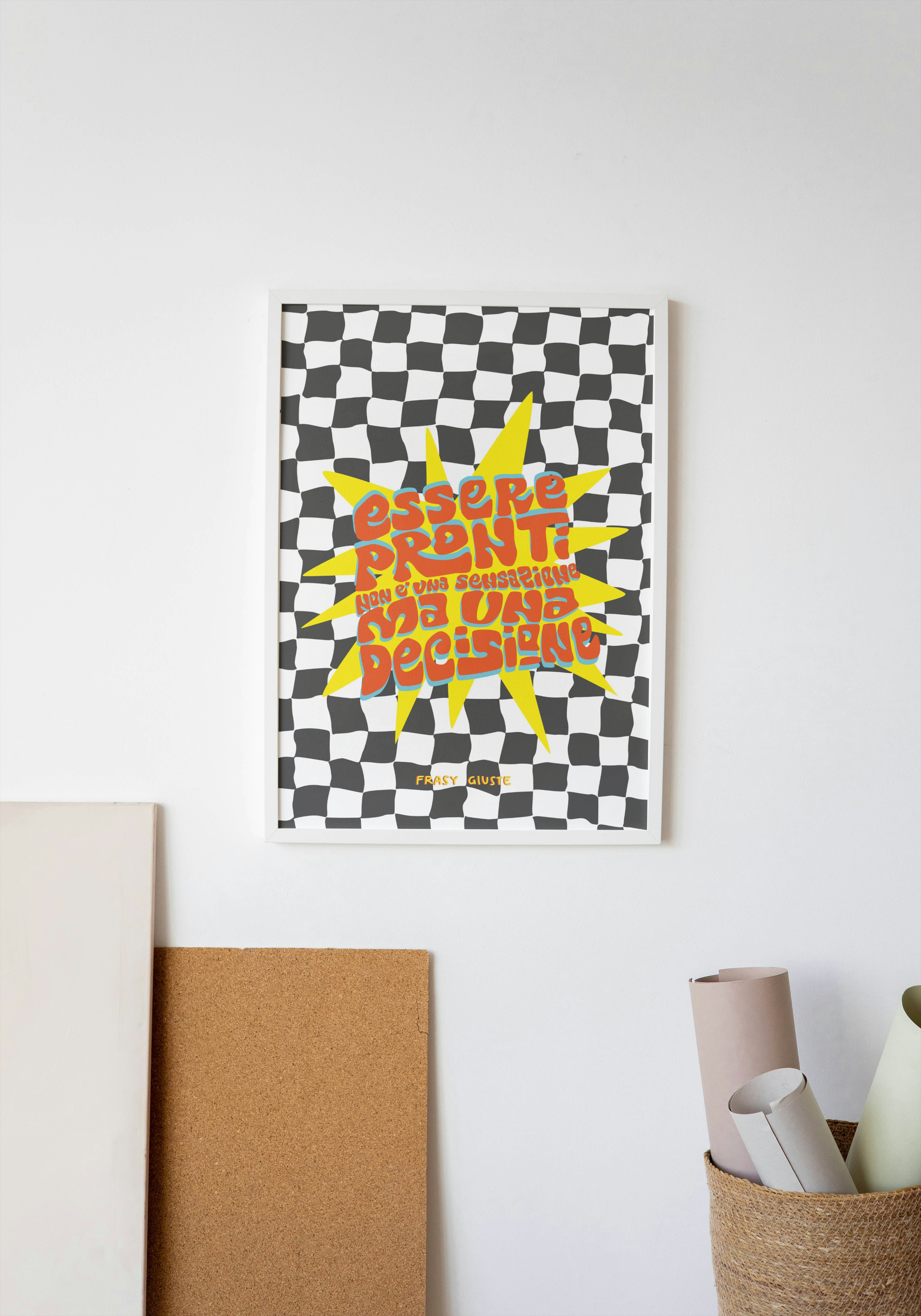 Poster "Essere pronti" #8A
