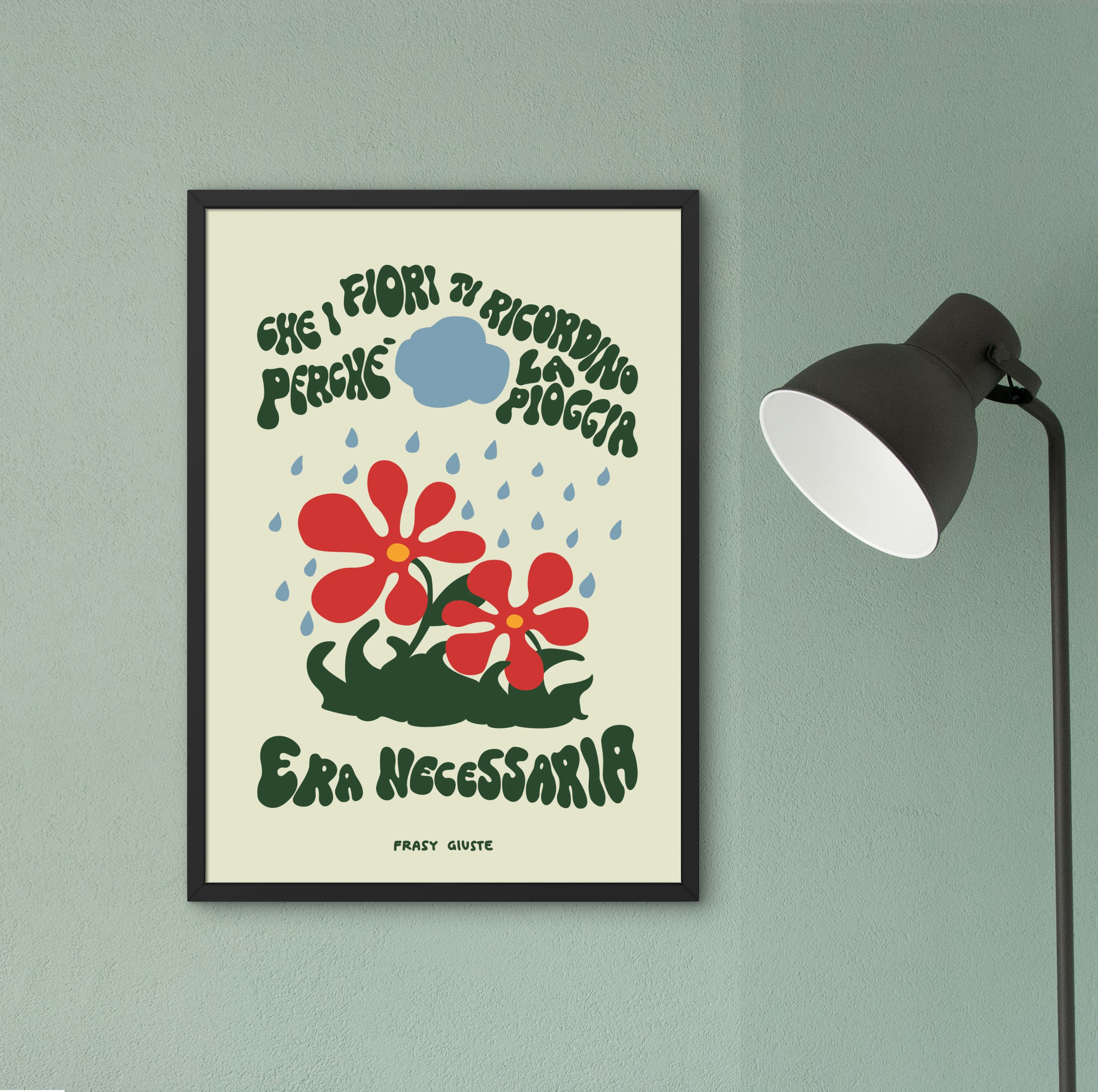 Poster "Dopo la pioggia" #26A