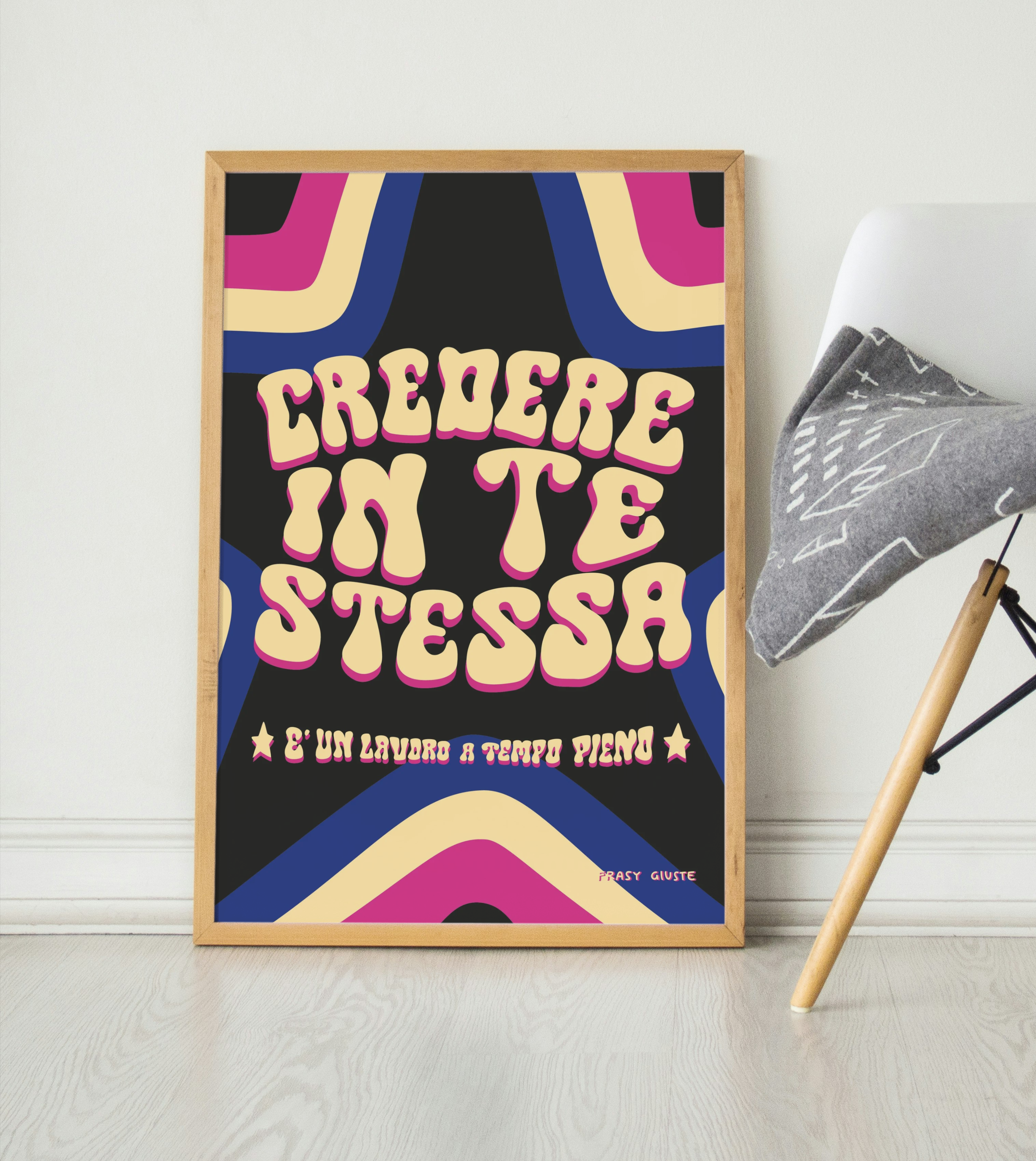Poster "Credere in te stessa" #27A