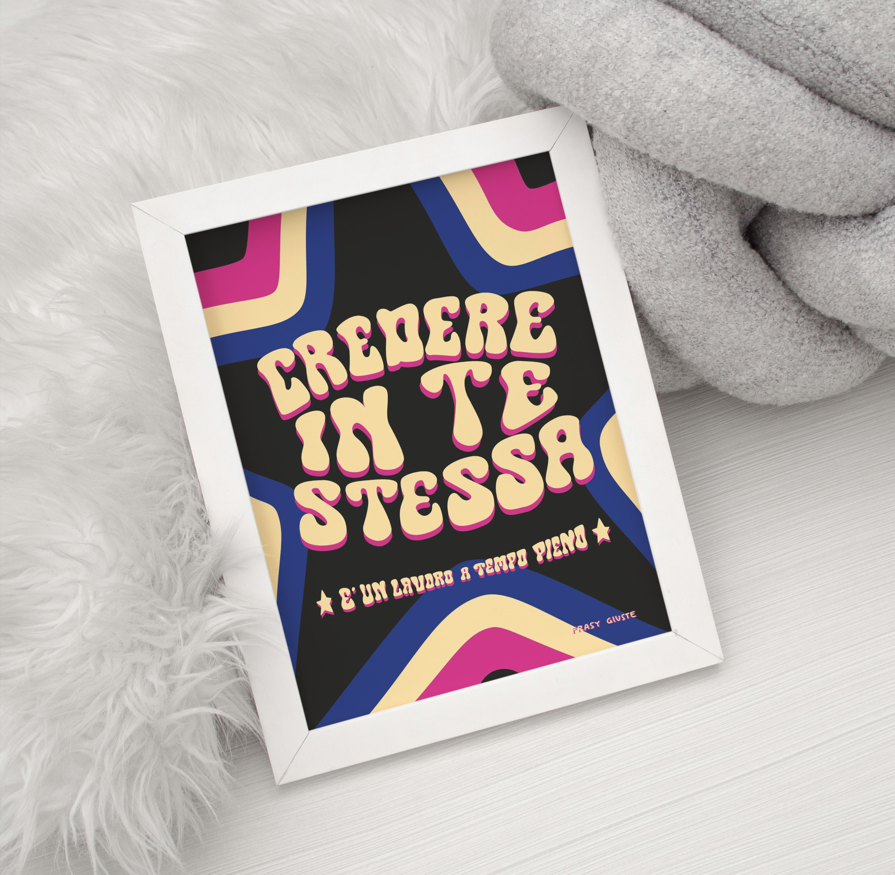 Poster "Credere in te stessa" #27A