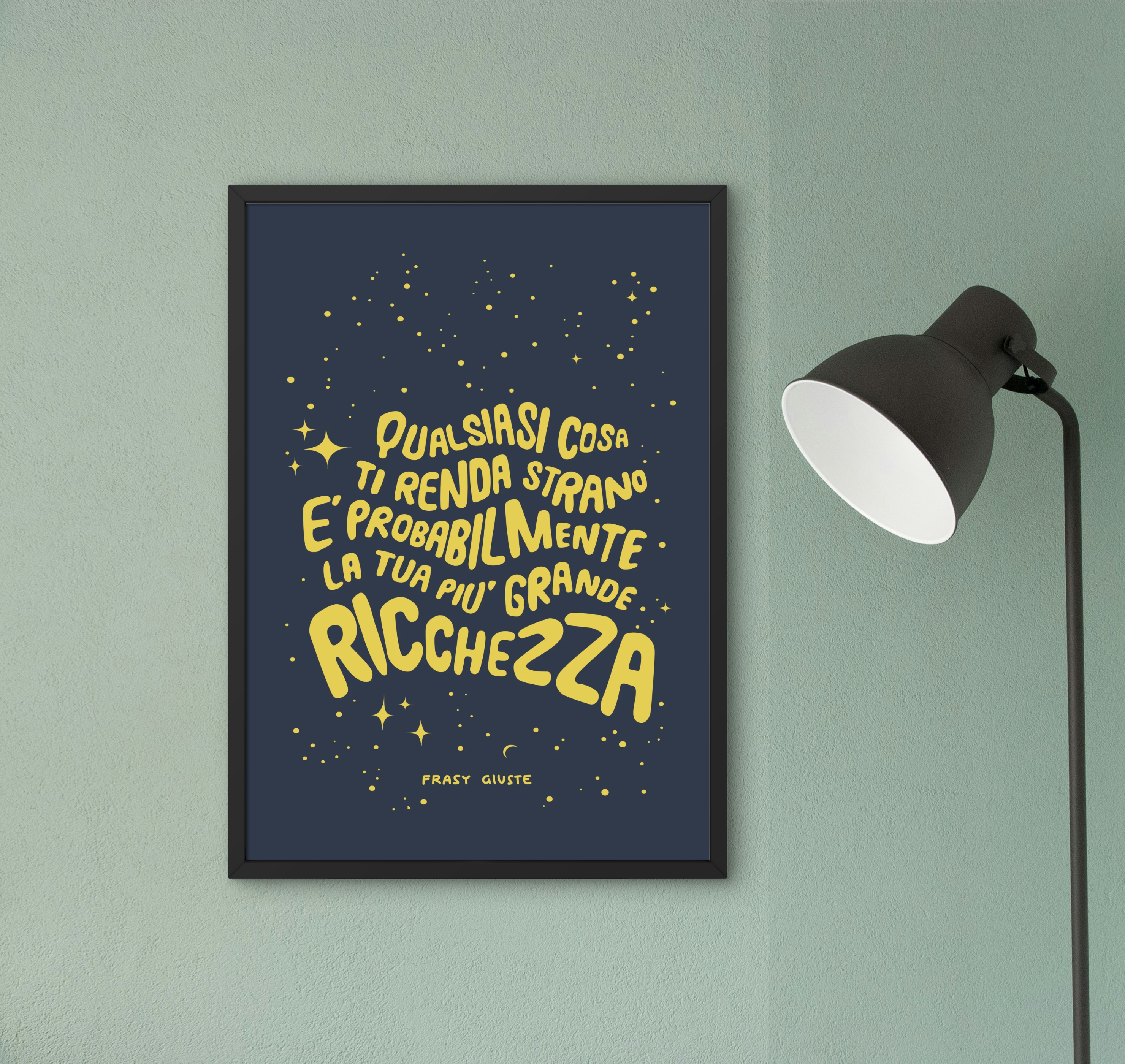 Poster "Stranezza preziosa" #16B