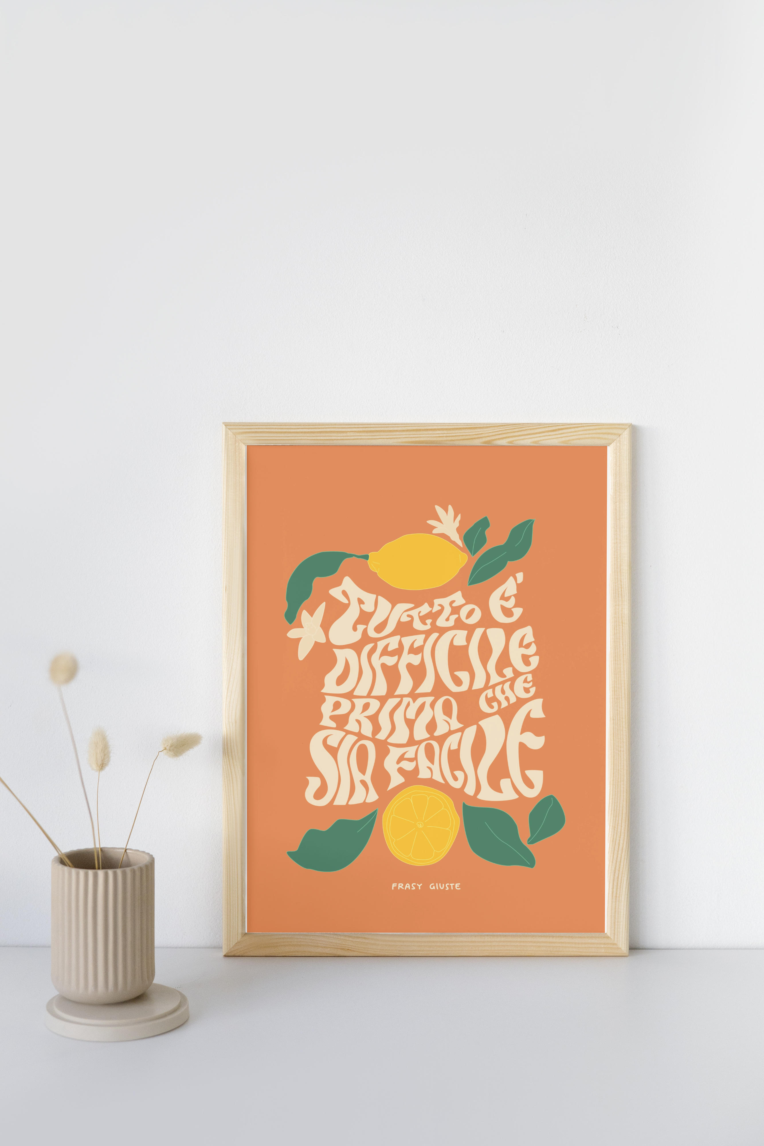 Poster "Tutto è difficile" #9A