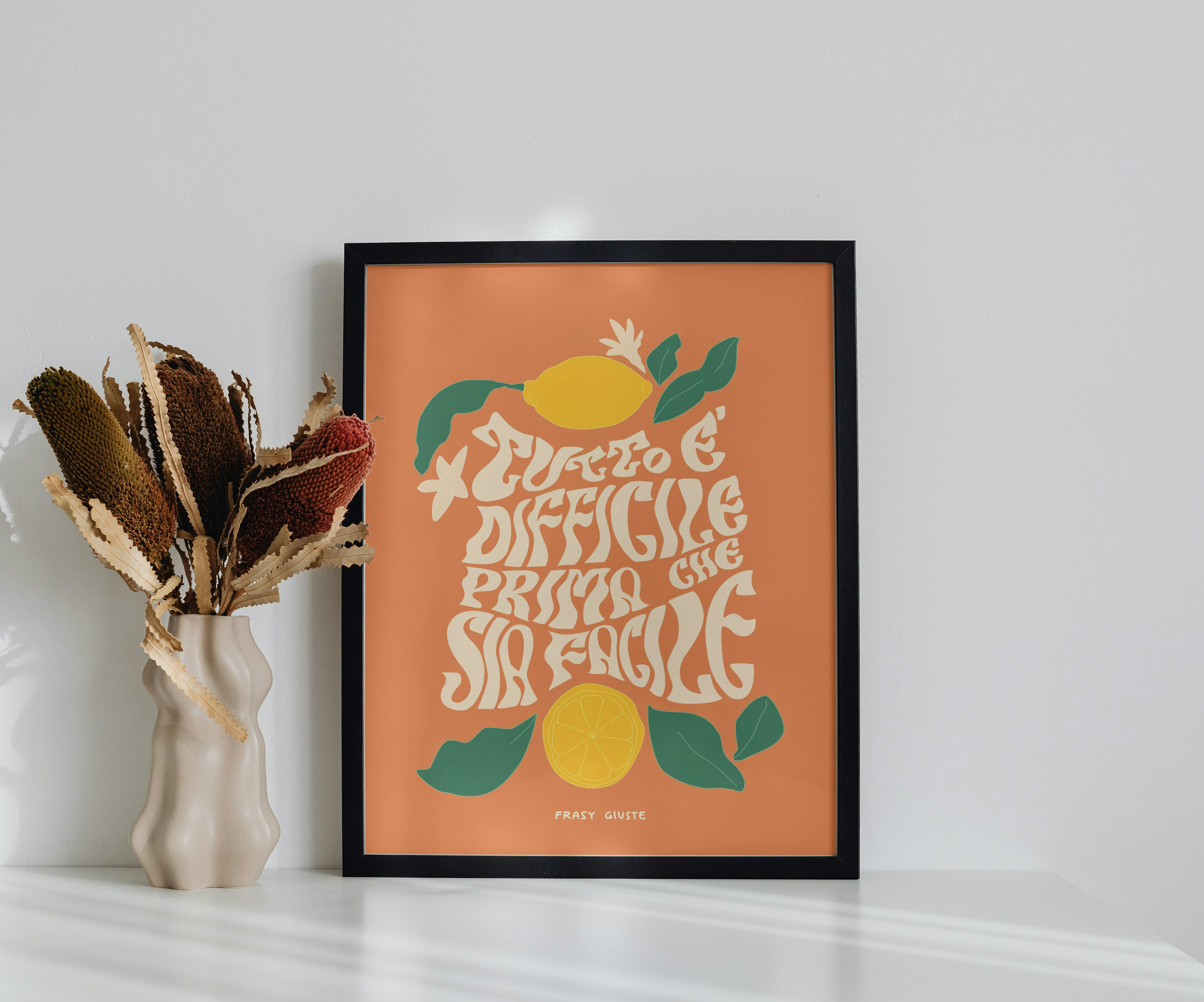 Poster "Tutto è difficile" #9A