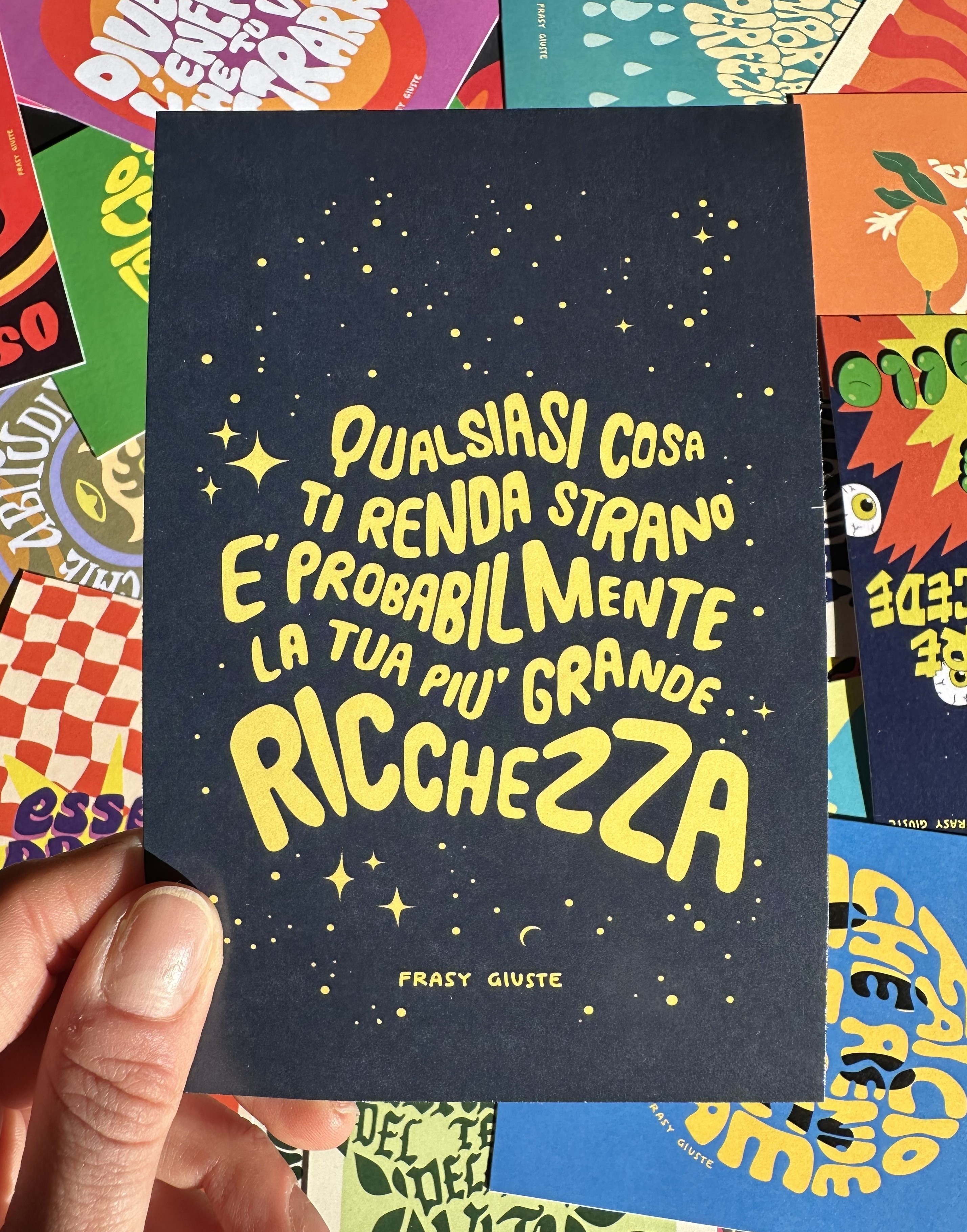 Poster "Stranezza preziosa" #16B
