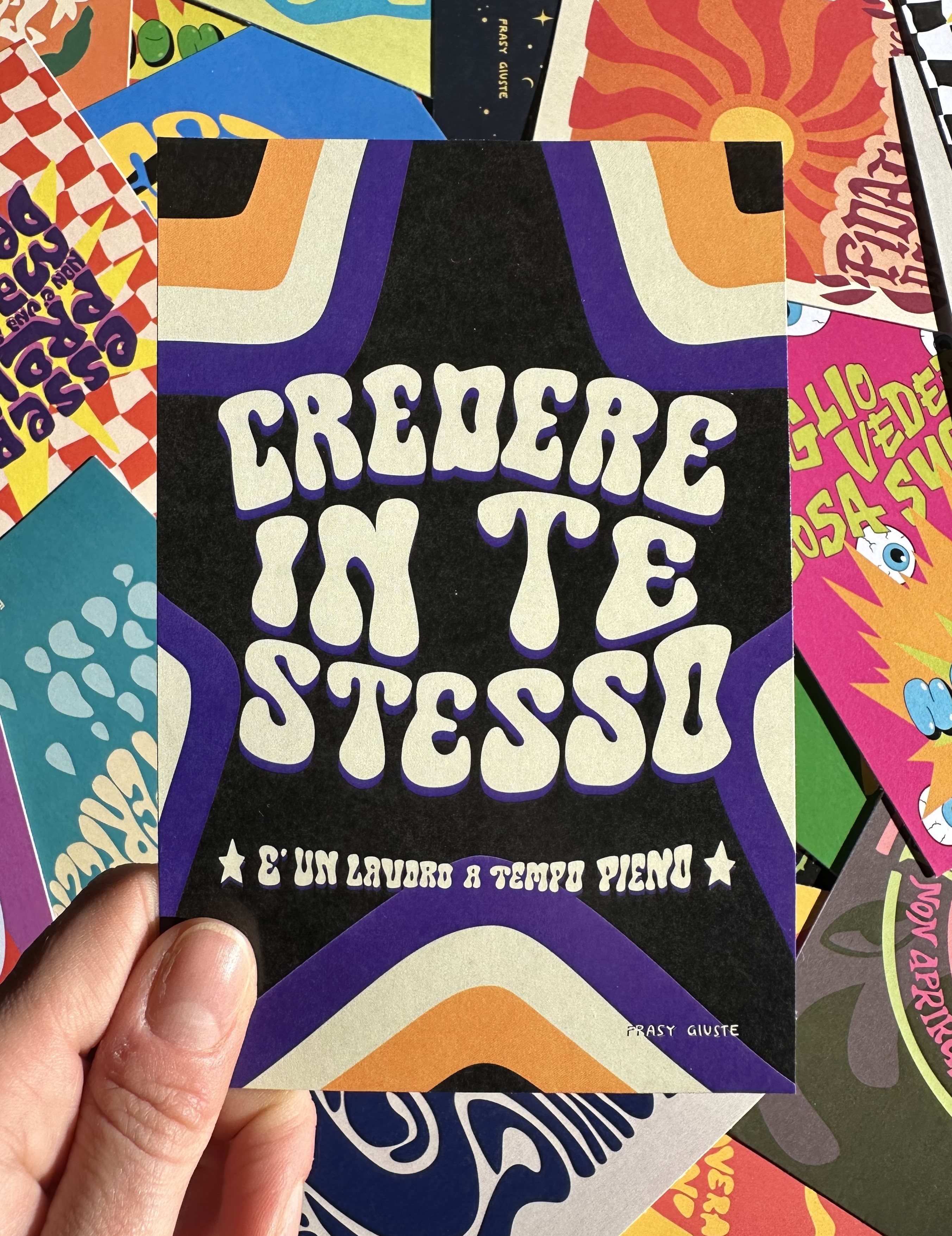 Poster "Credere in te stesso" #27B