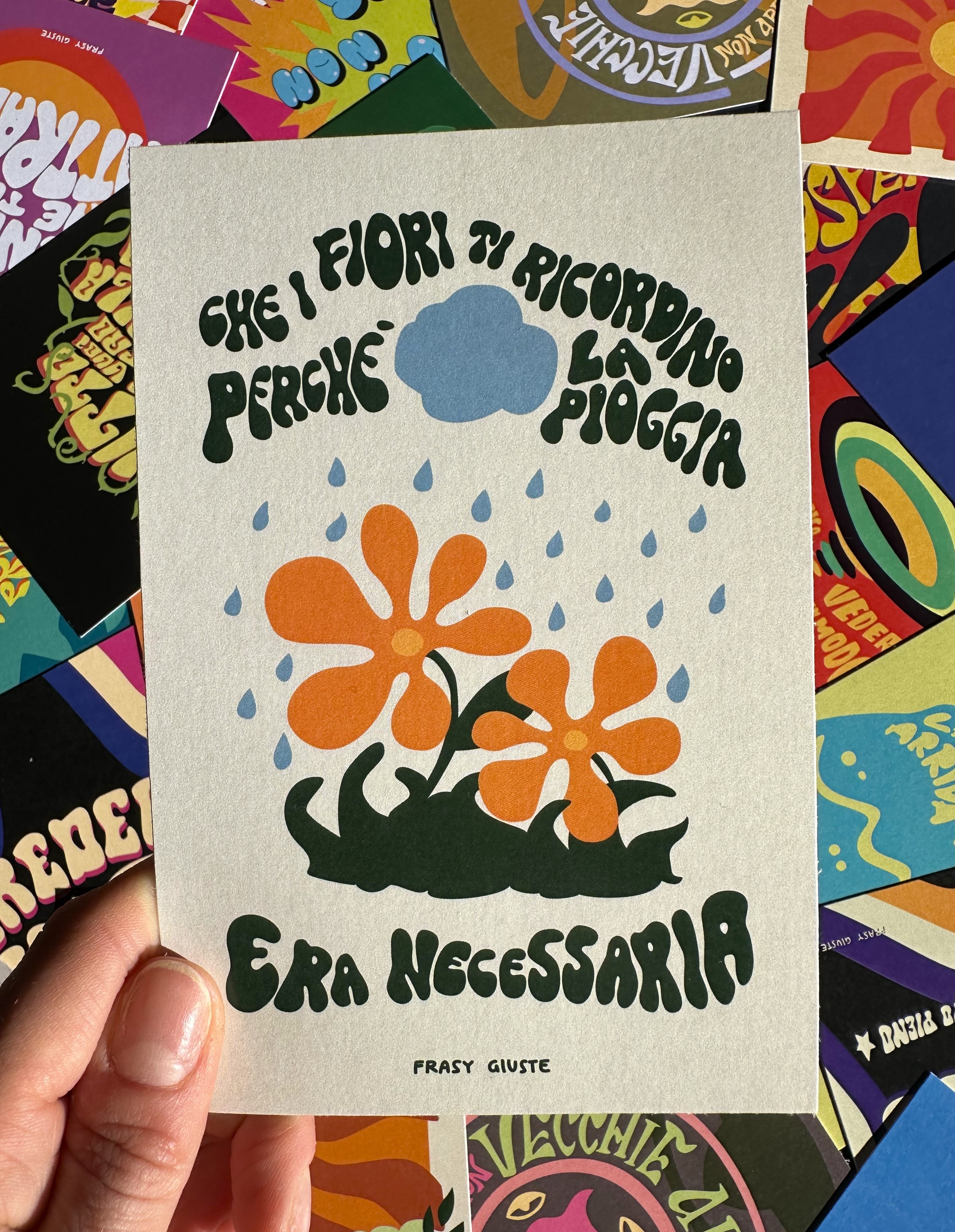 Poster "Dopo la pioggia" #26B