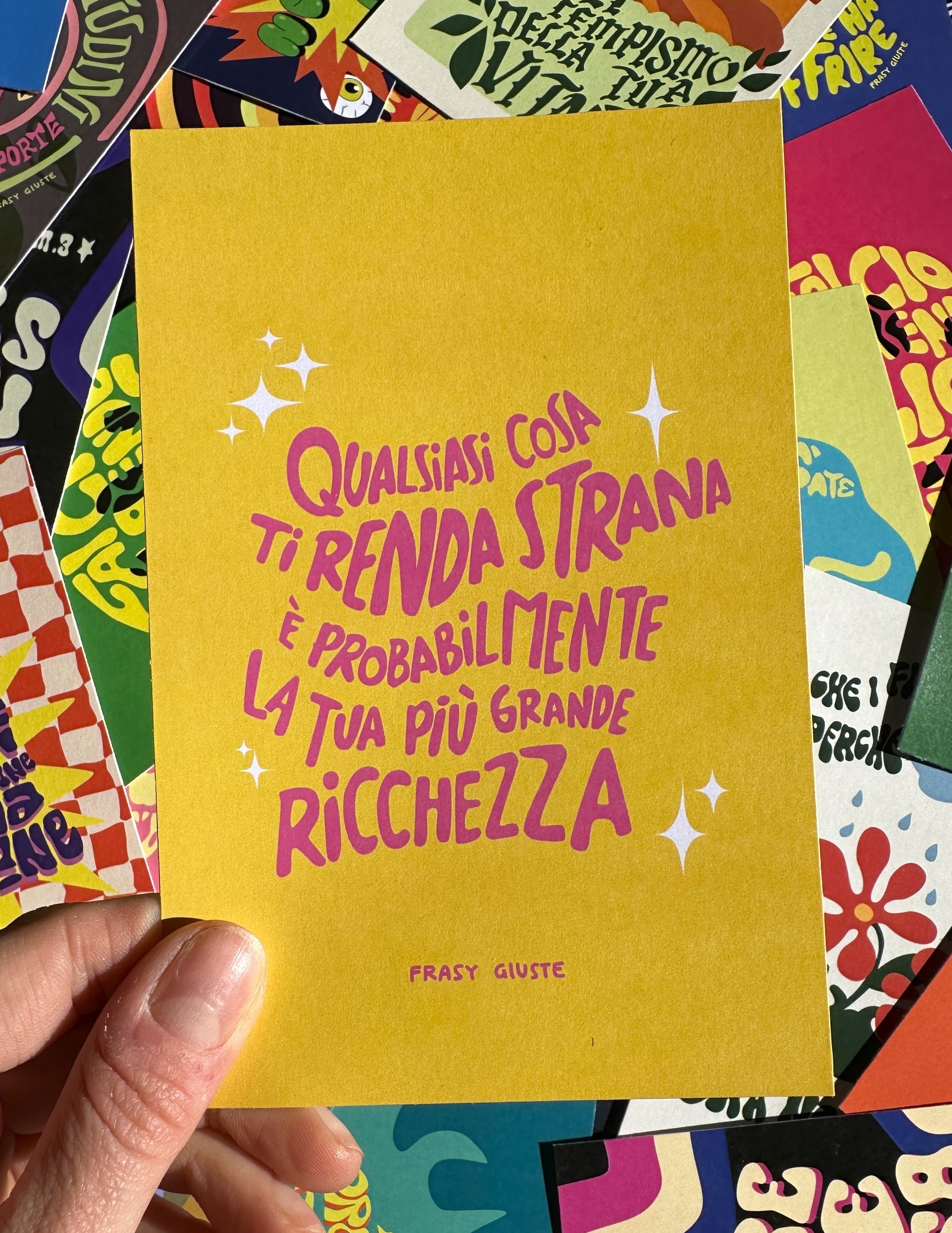 Poster "Stranezza preziosa" #16A