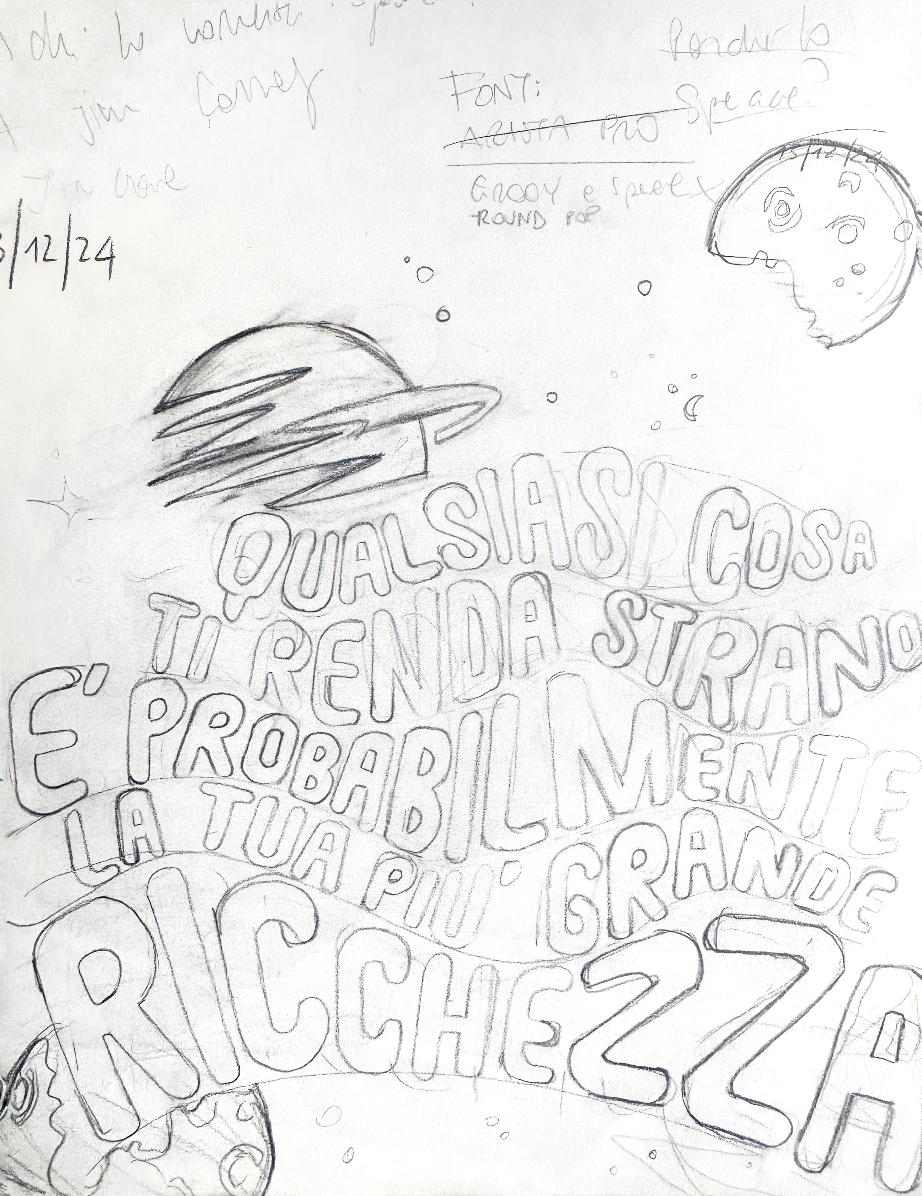 Poster "Stranezza preziosa" #16B