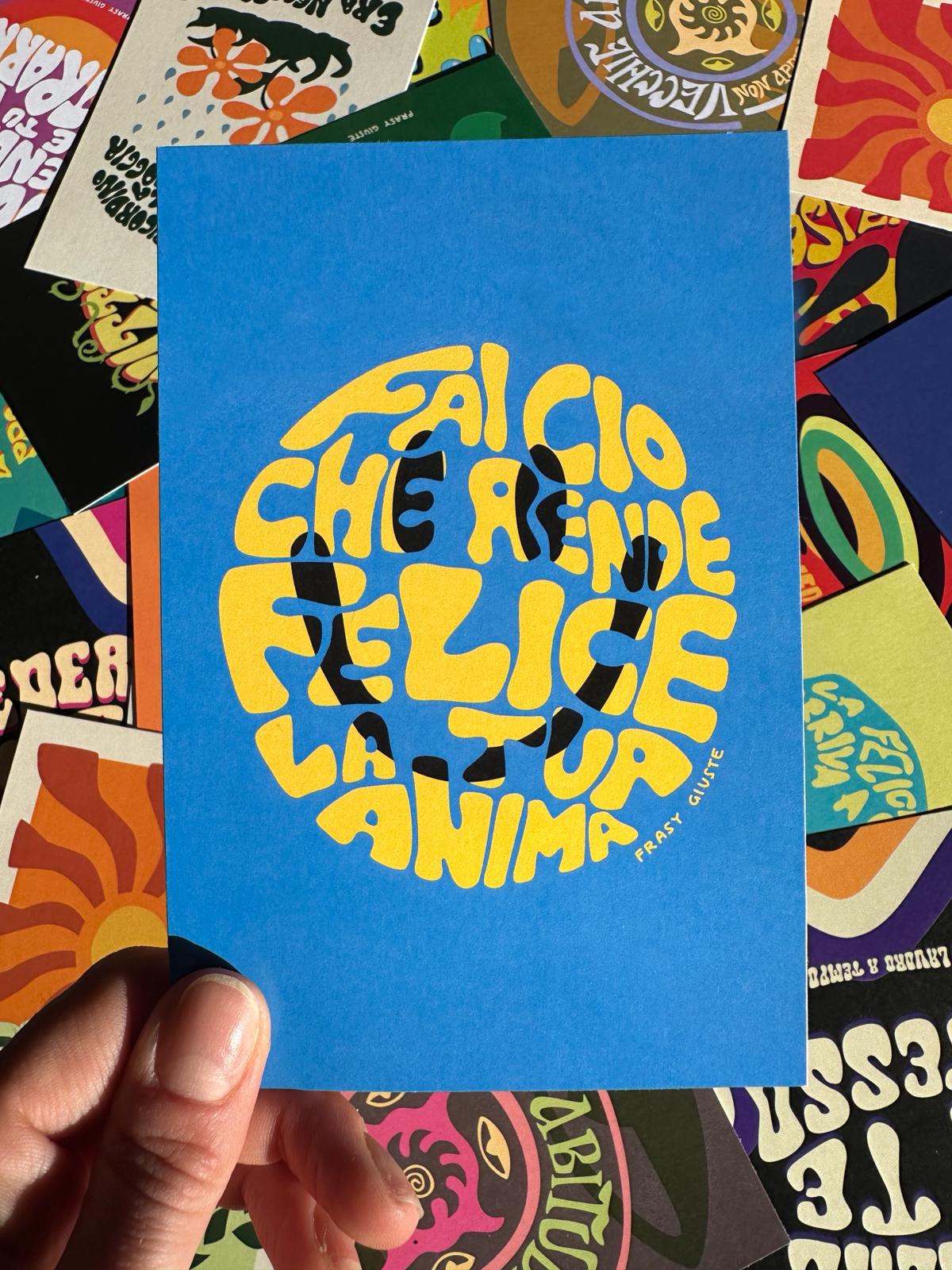 Poster "Anima Felice" #1A