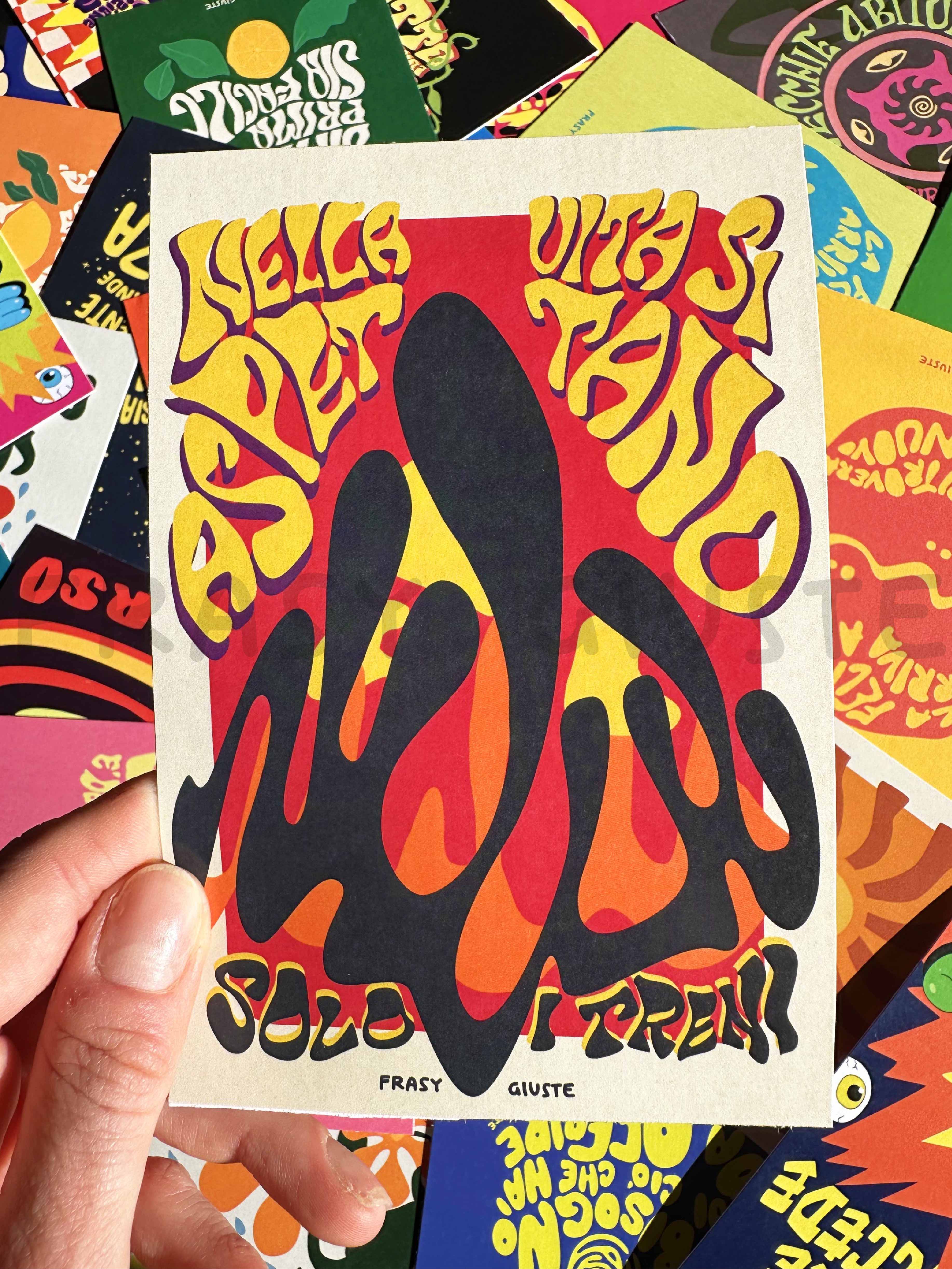 Poster "Attesa & treni" #15