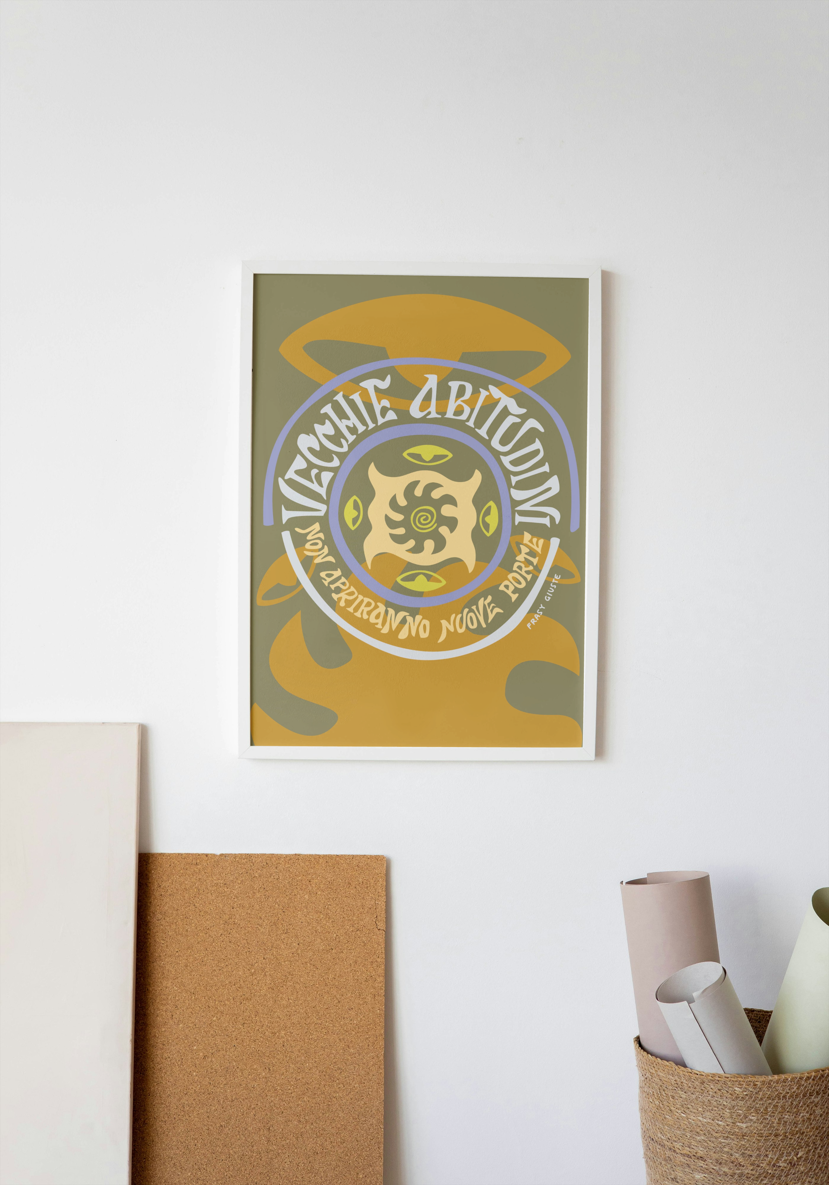 Poster "Vecchie abitudini" #17B