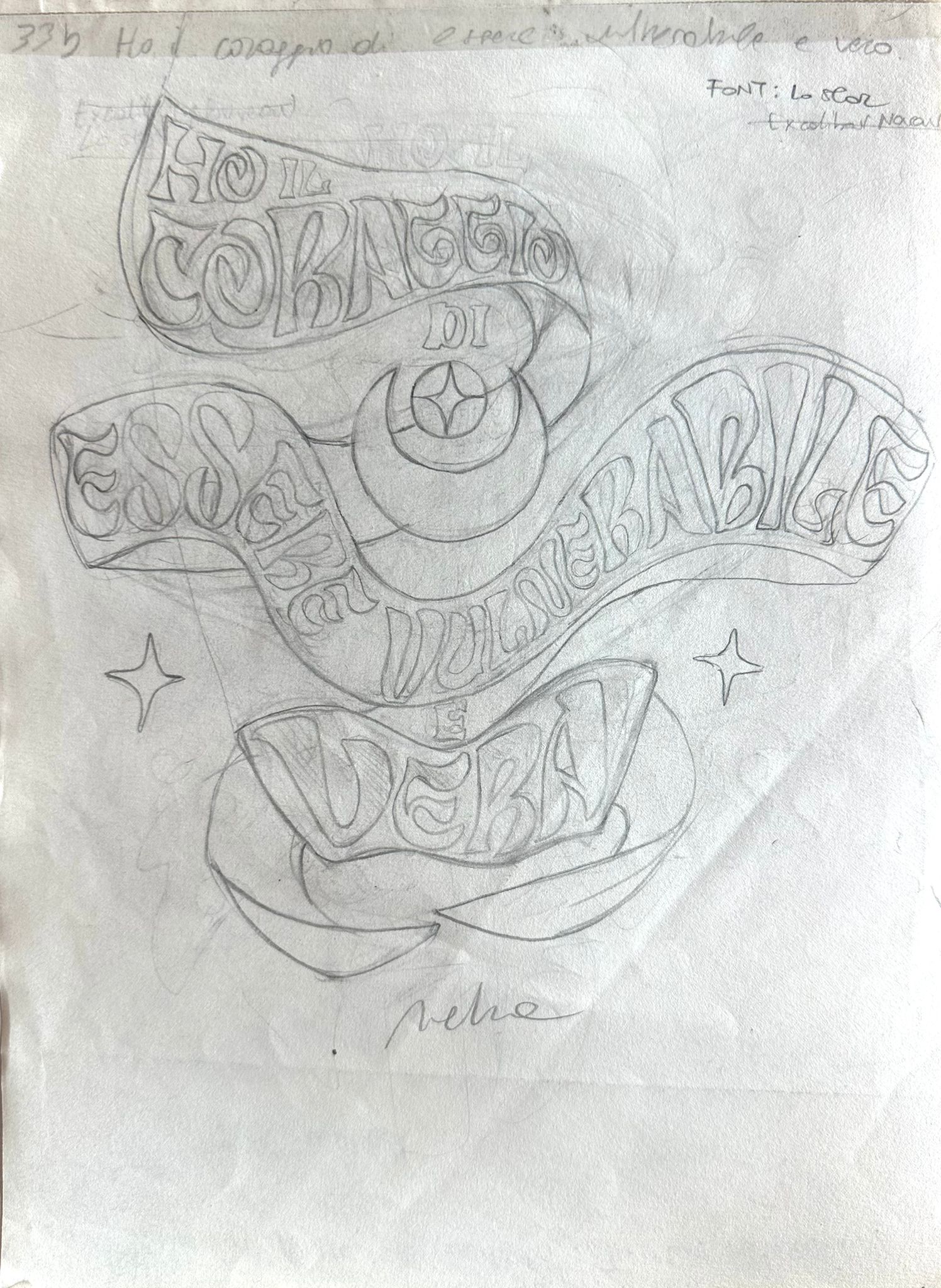 Poster "Ho il coraggio" #41