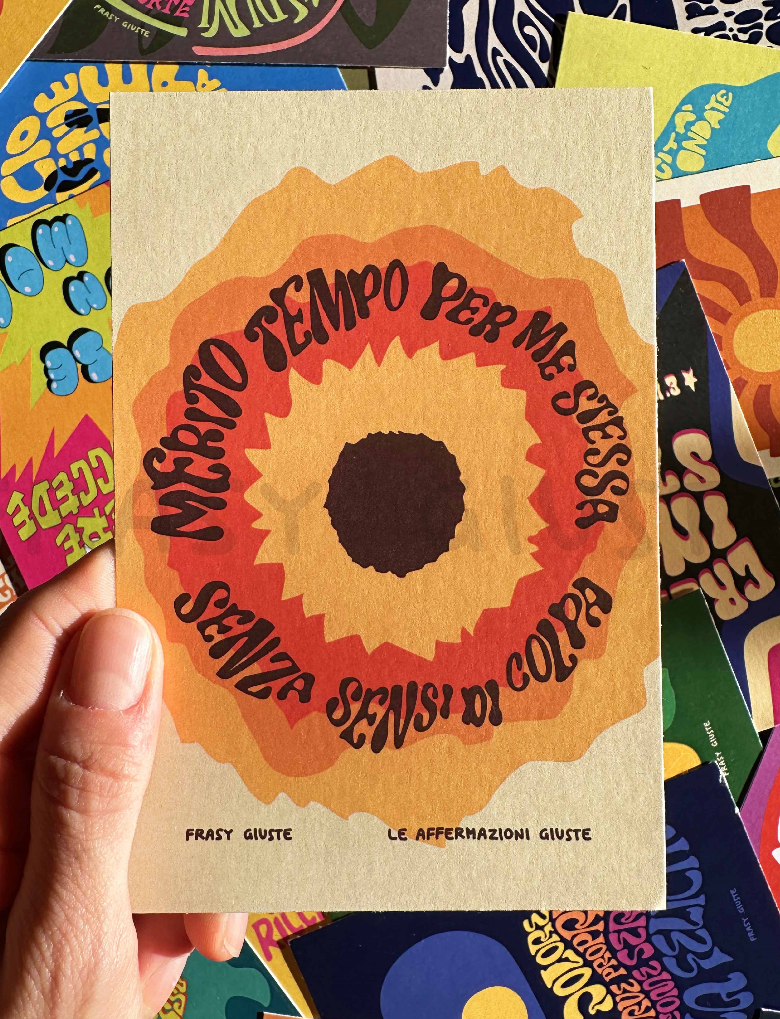 Poster "Merito tempo per me stessa" #32