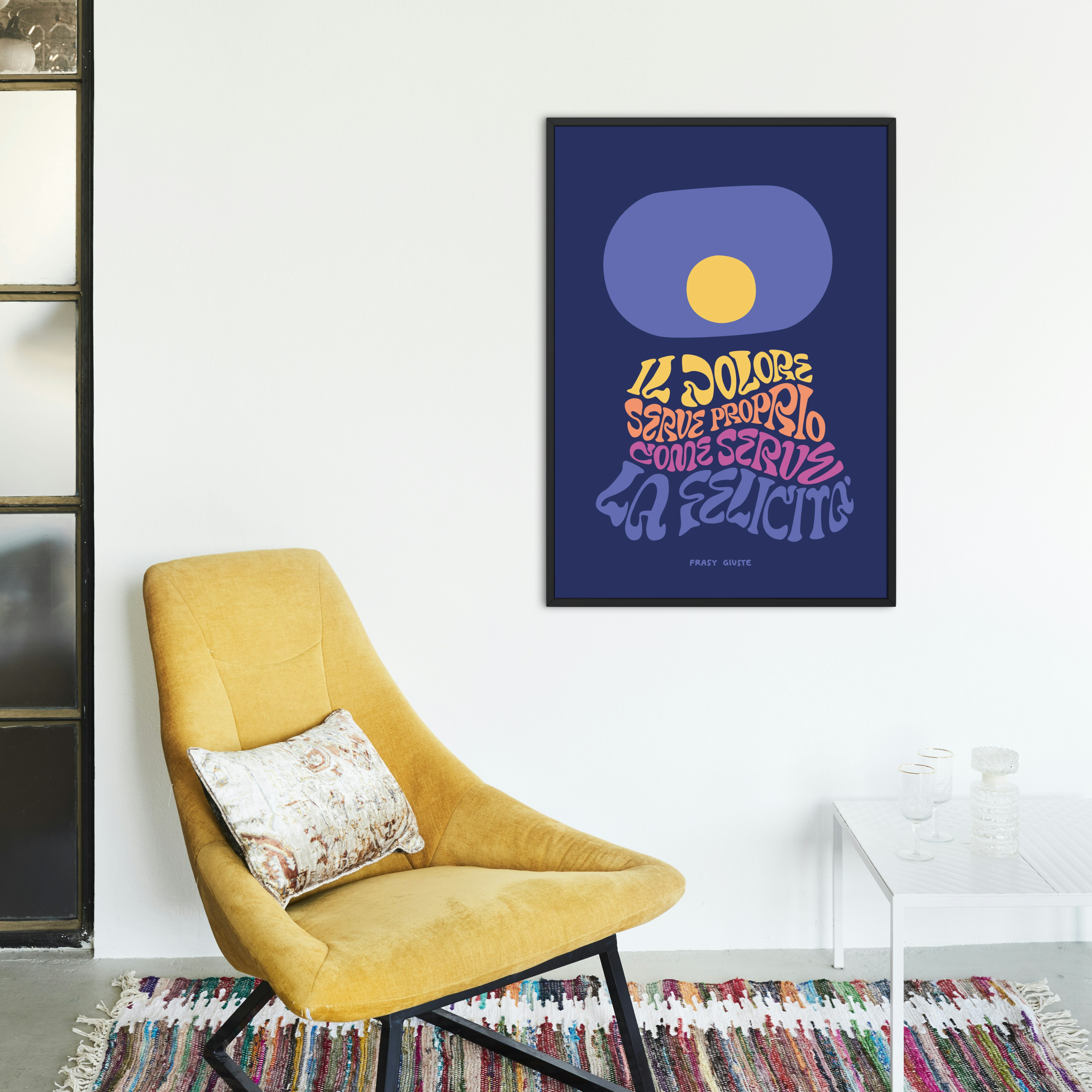 Poster "Il dolore serve" #18C