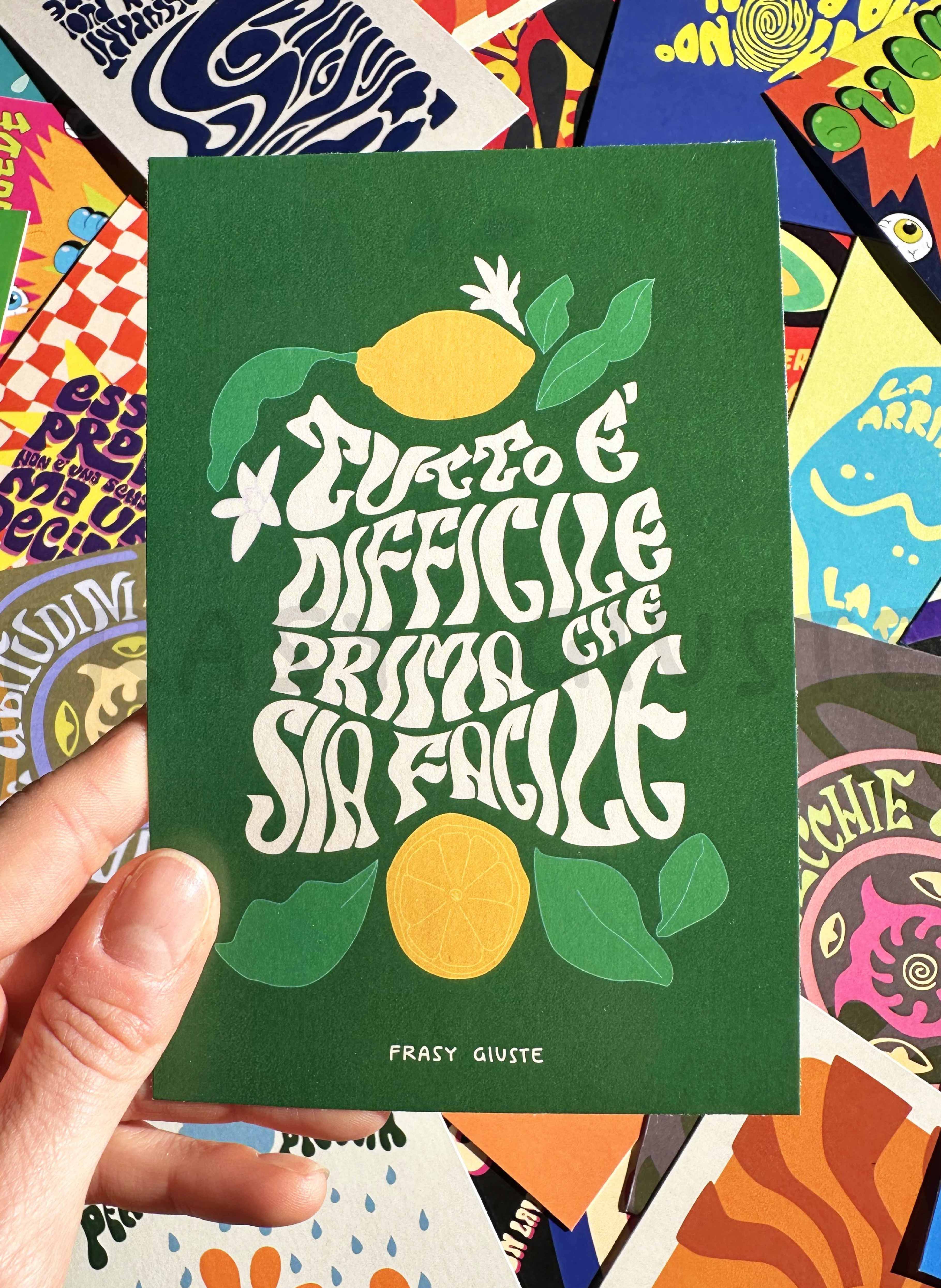 Poster "Tutto è difficile" #9B