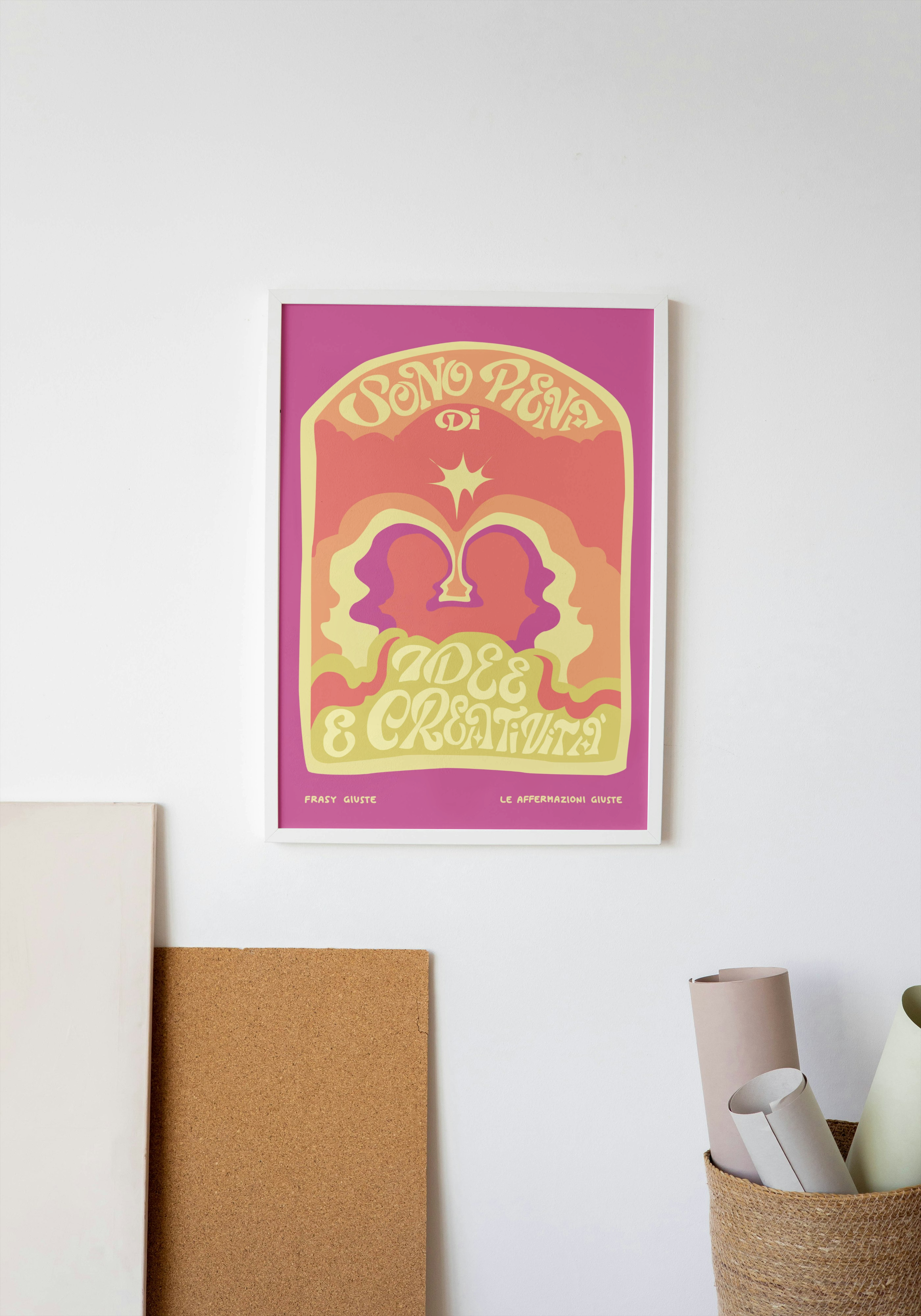 Poster "Sono piena di creatività" #46