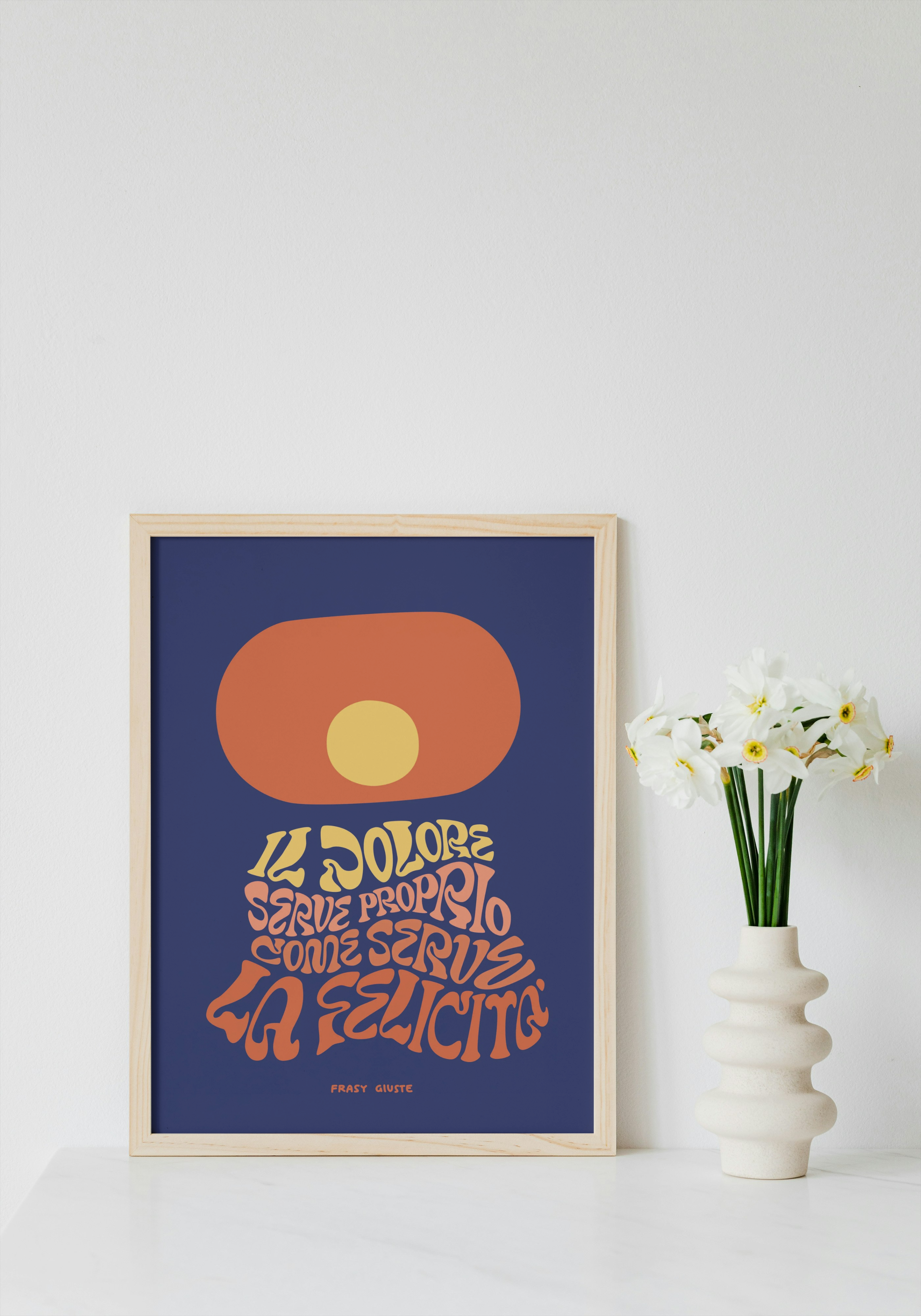 Poster "Il dolore serve" #18A