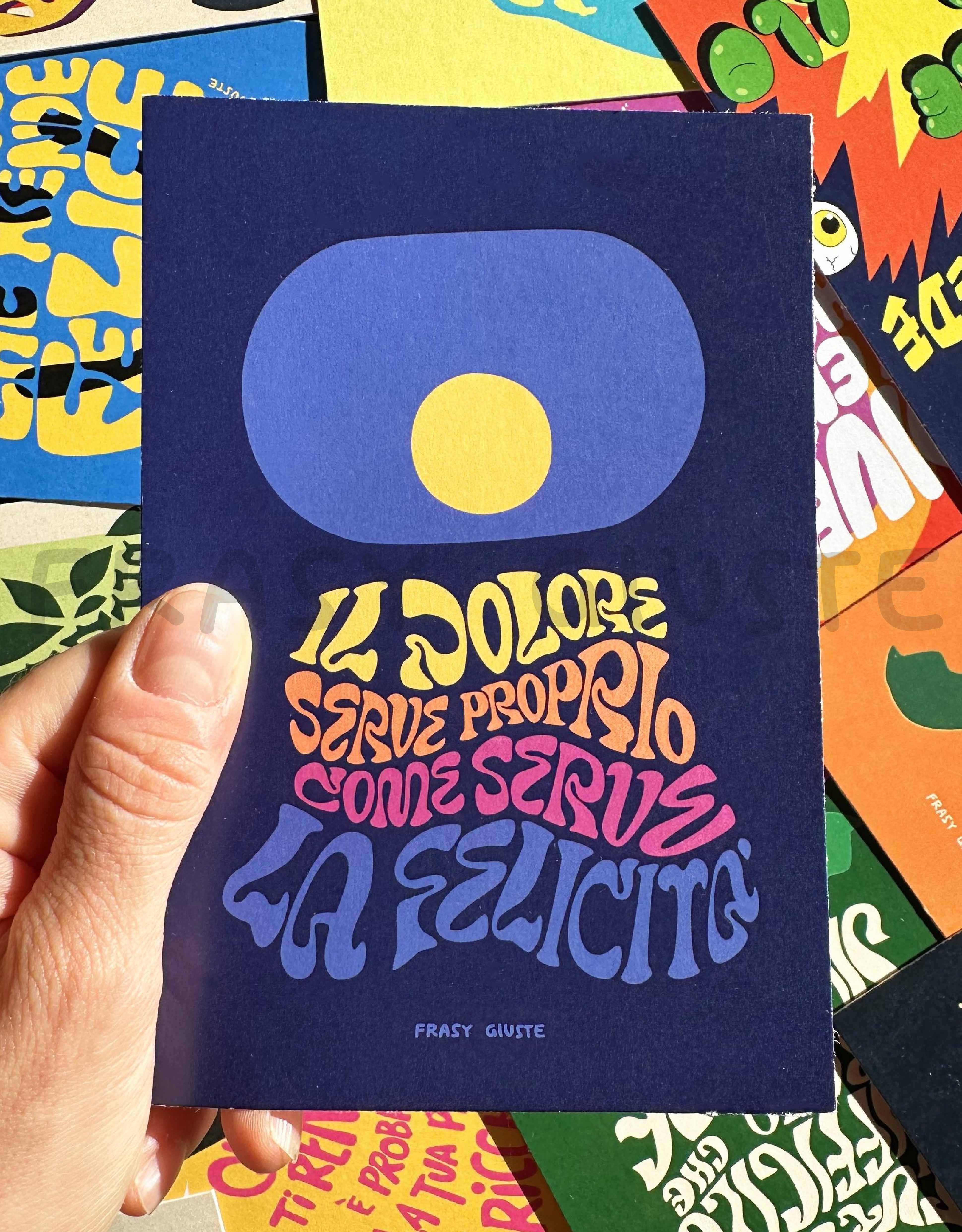 Poster "Il dolore serve" #18C