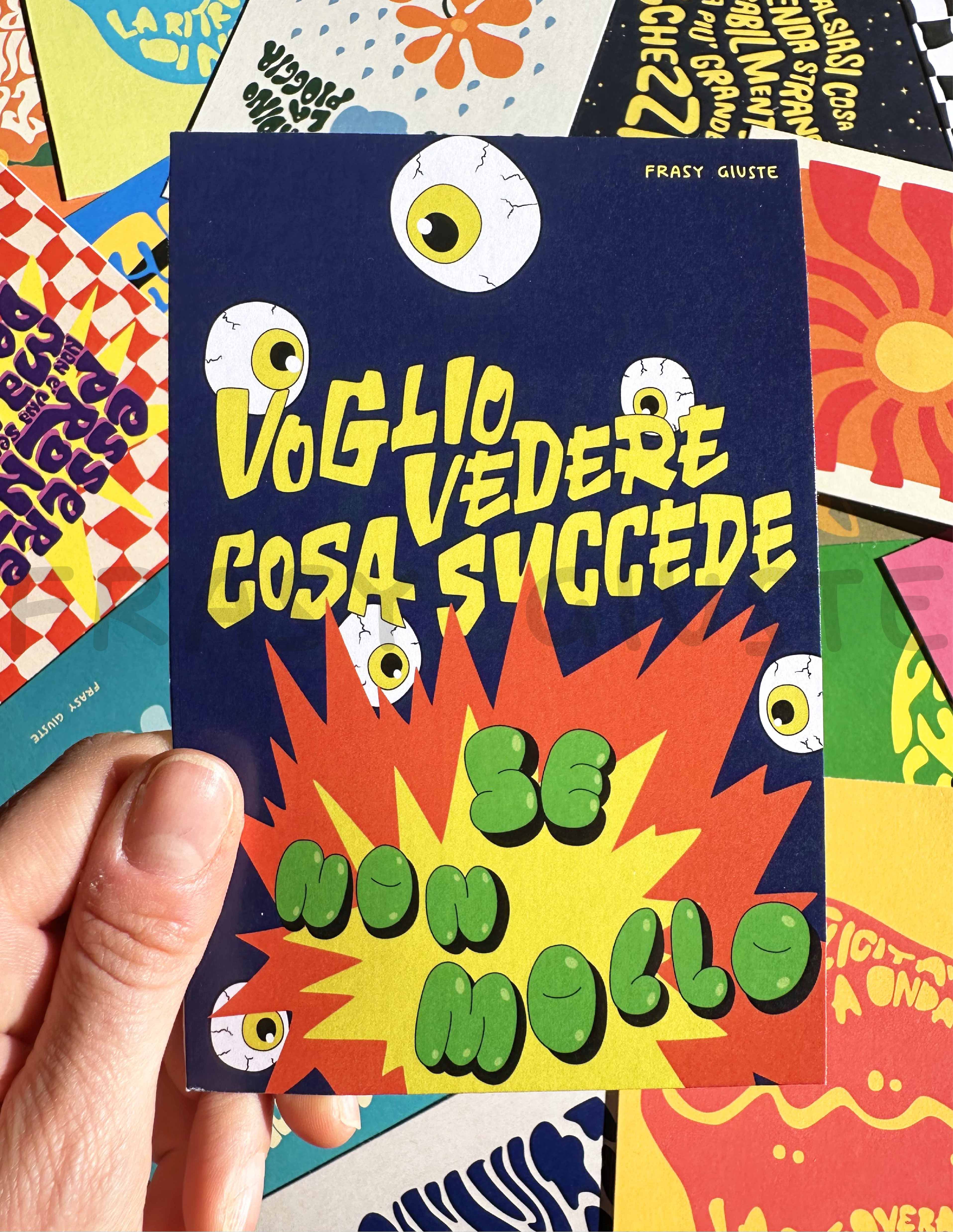 Poster "Non mollo" #19A