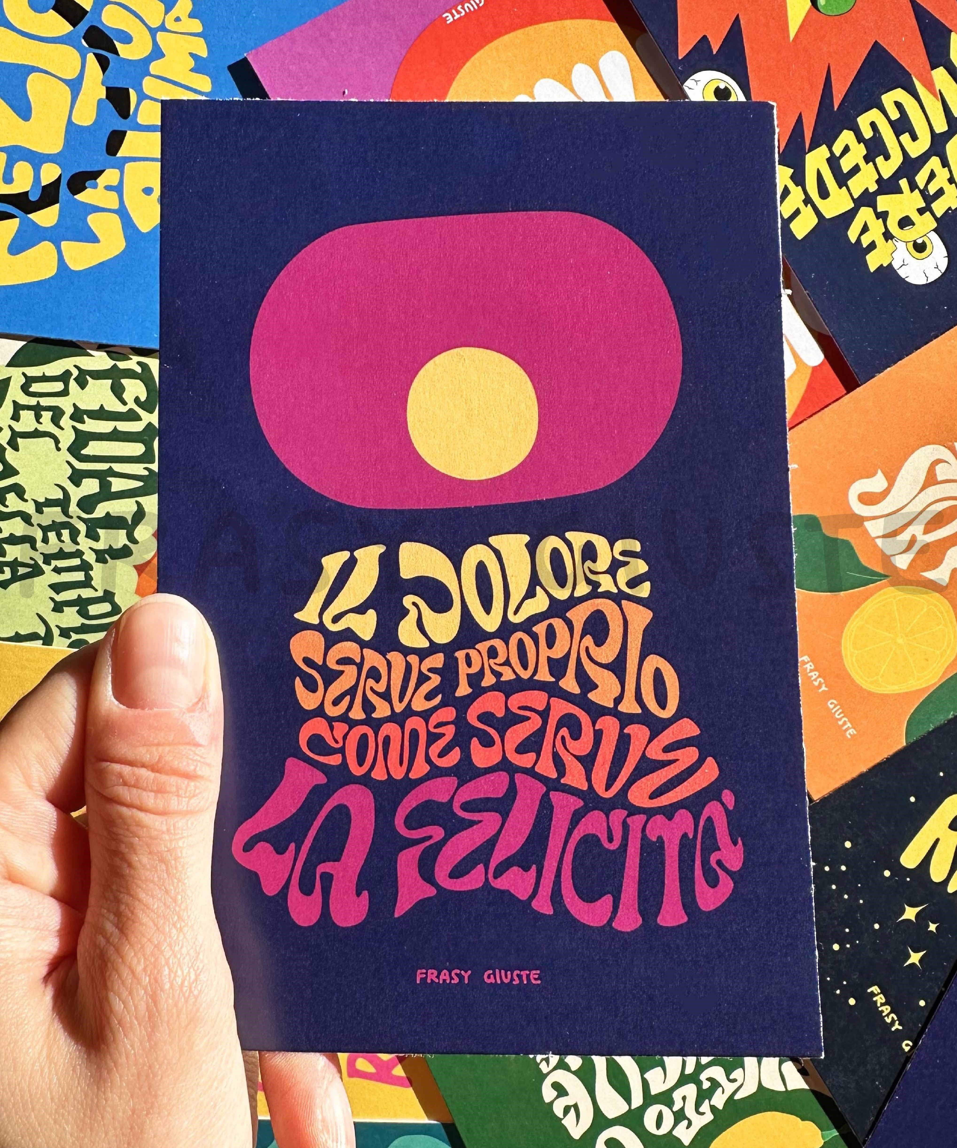 Poster "Il dolore serve" #18B