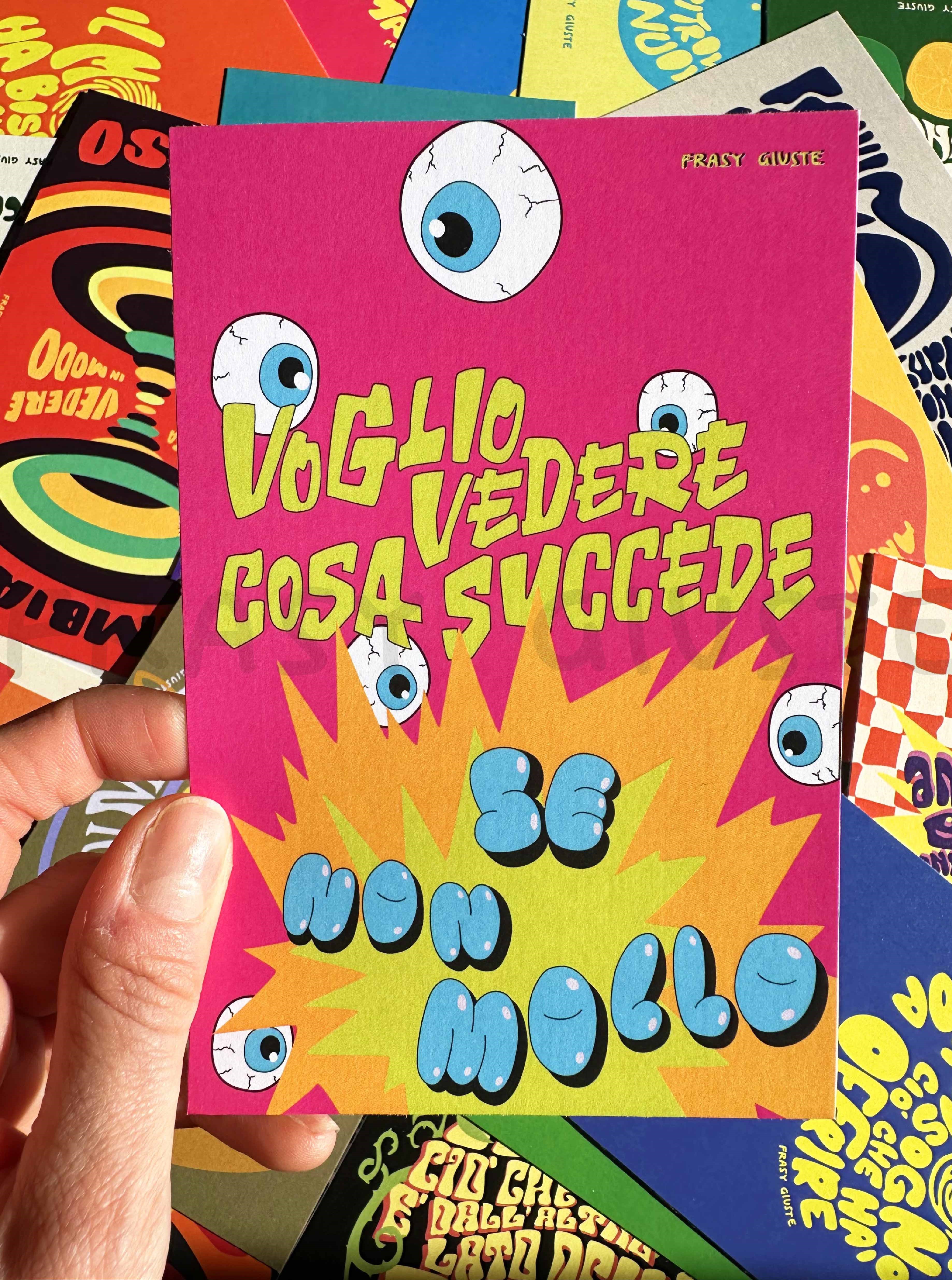 Poster "Non mollo" #19B