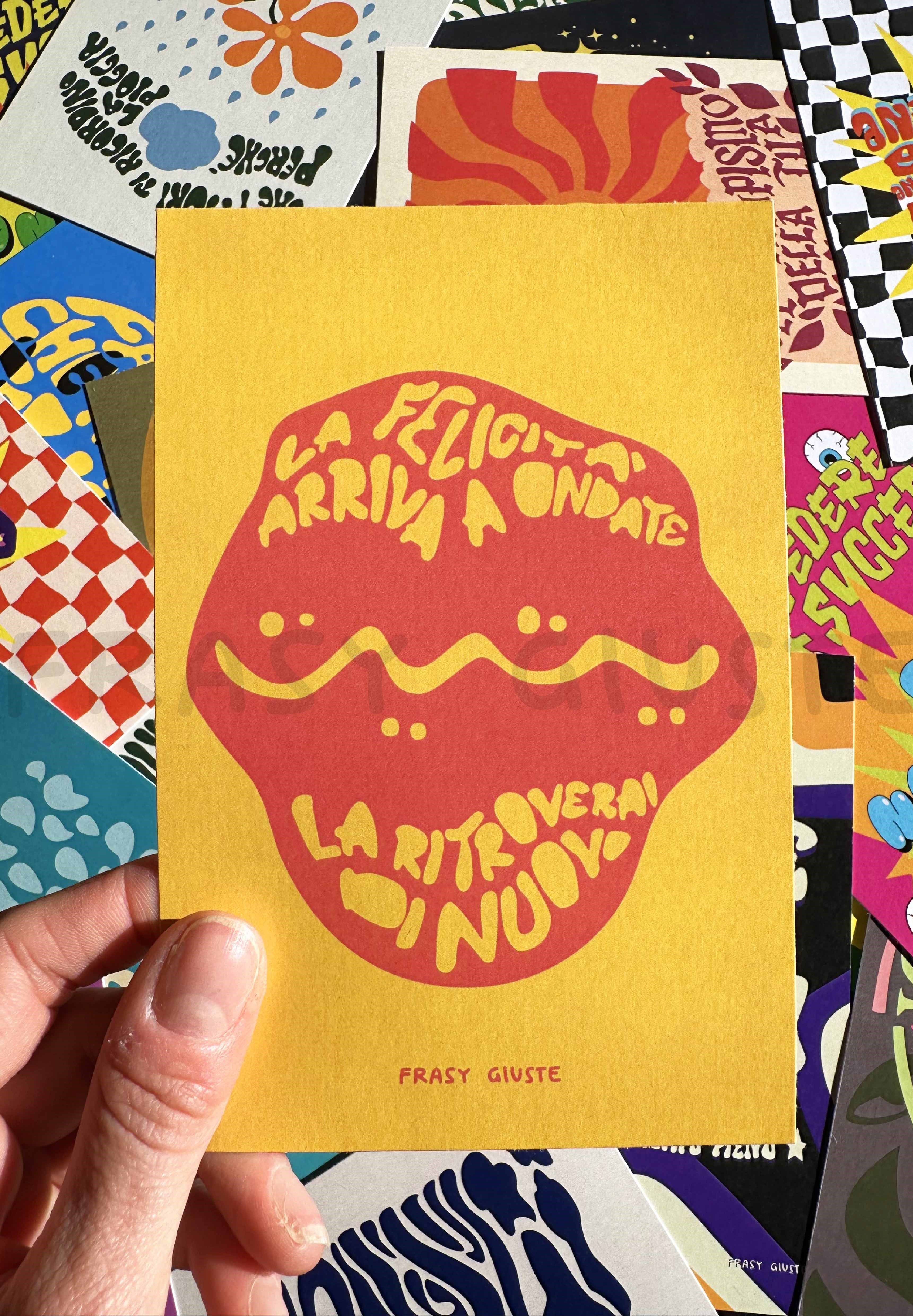 Poster "Onde di Felicità" #22A