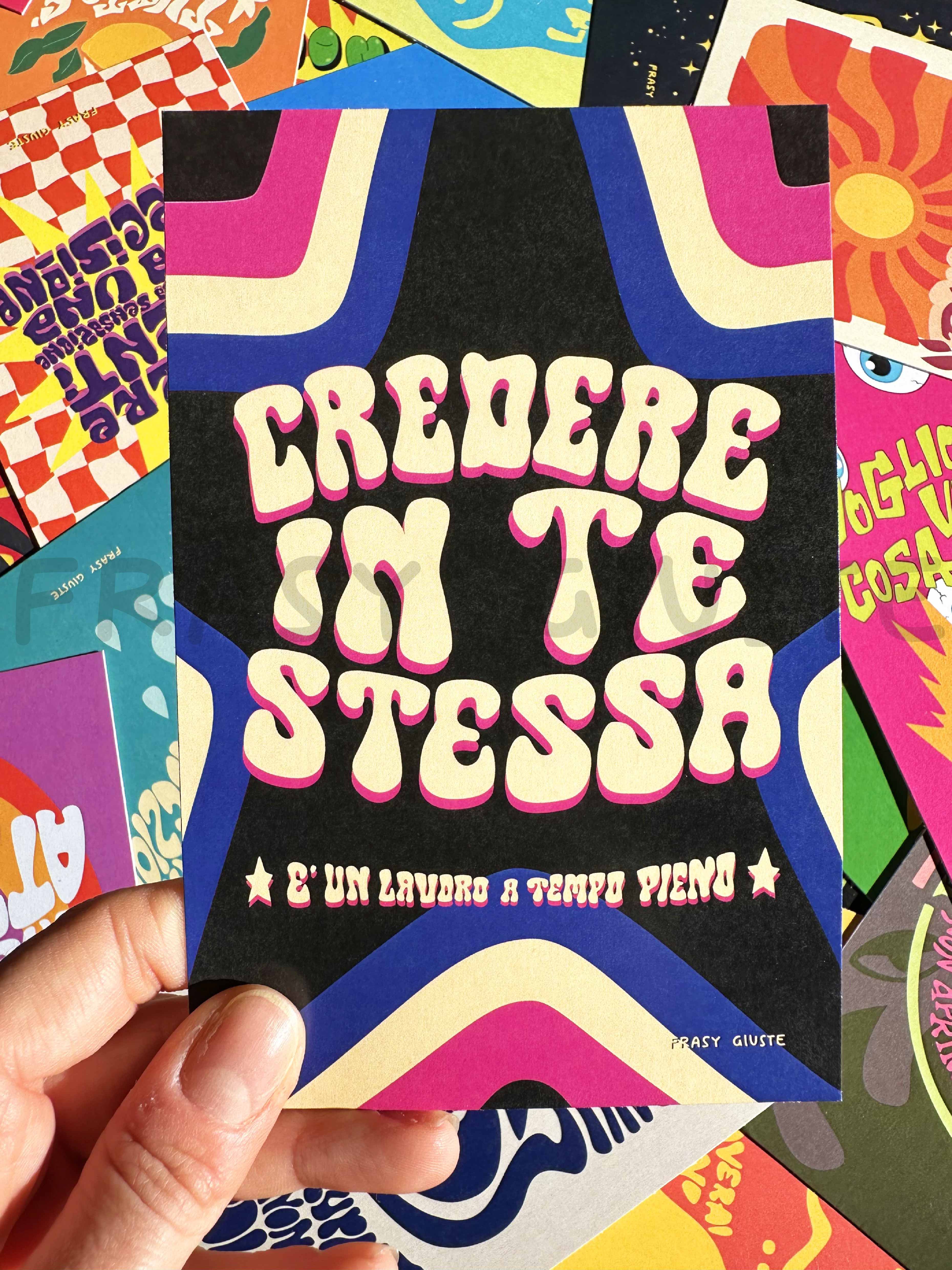 Poster "Credere in te stessa" #27A