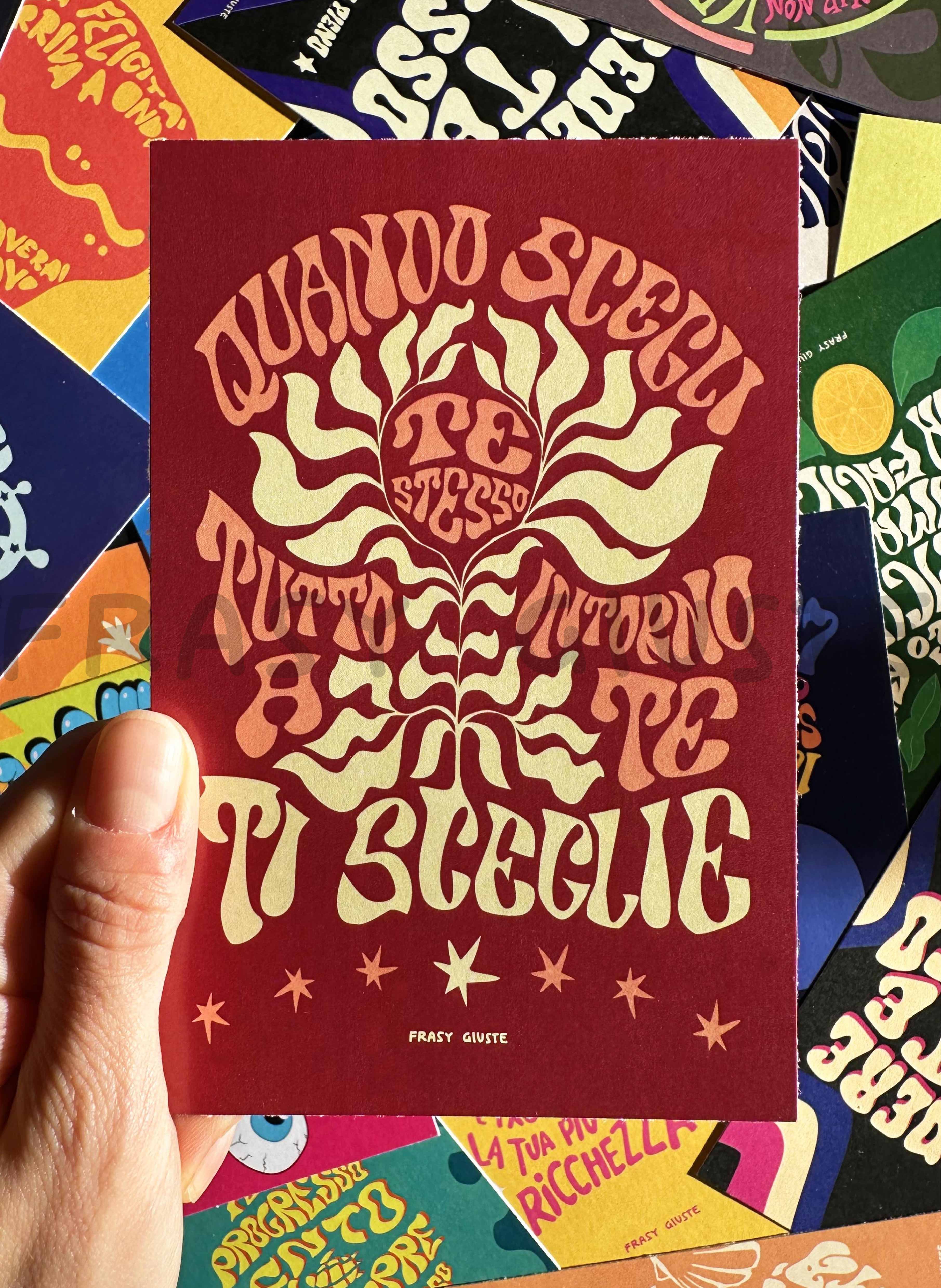 Poster "Scegli te stesso" #21B