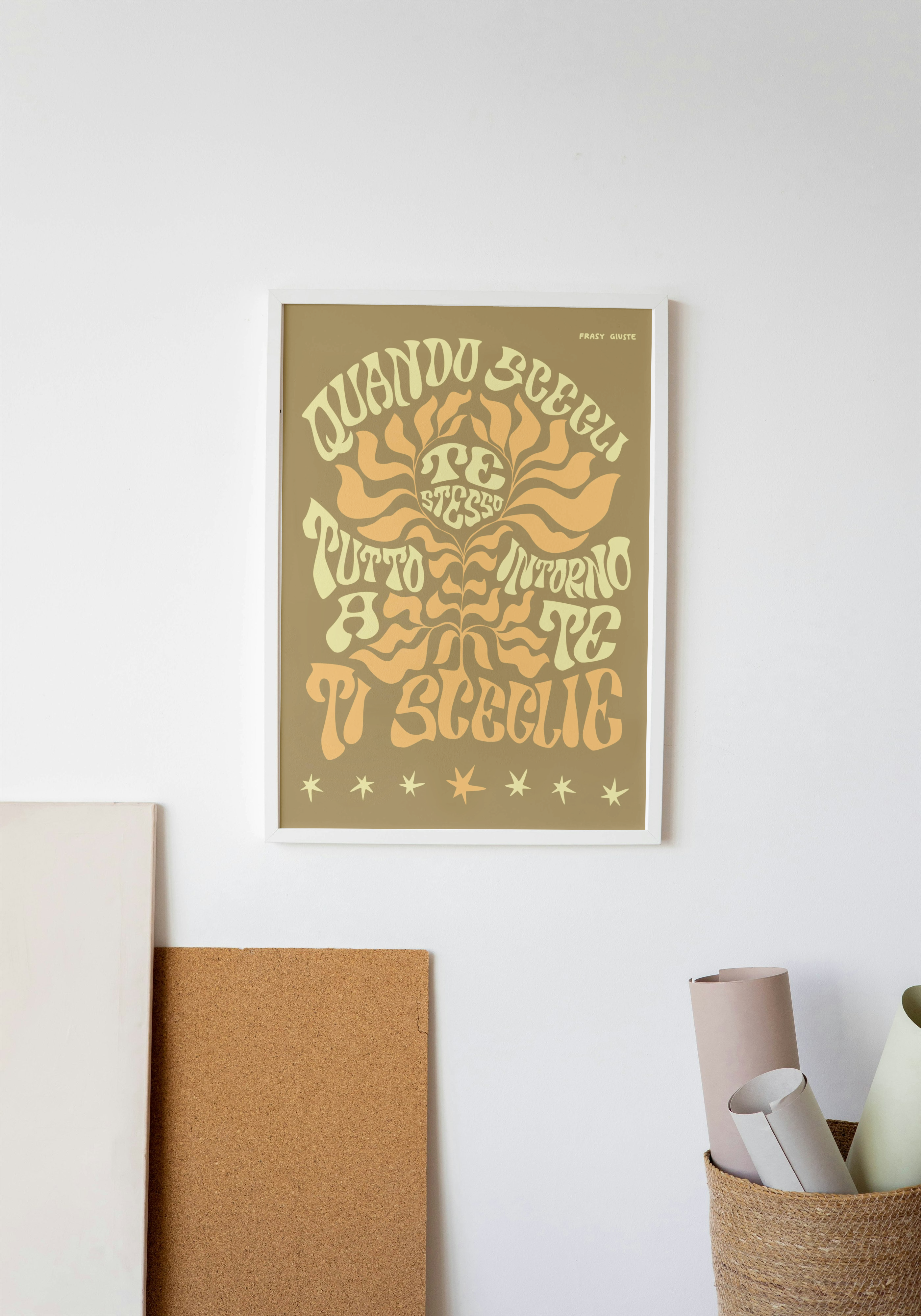 Poster "Scegli te stesso" #21A