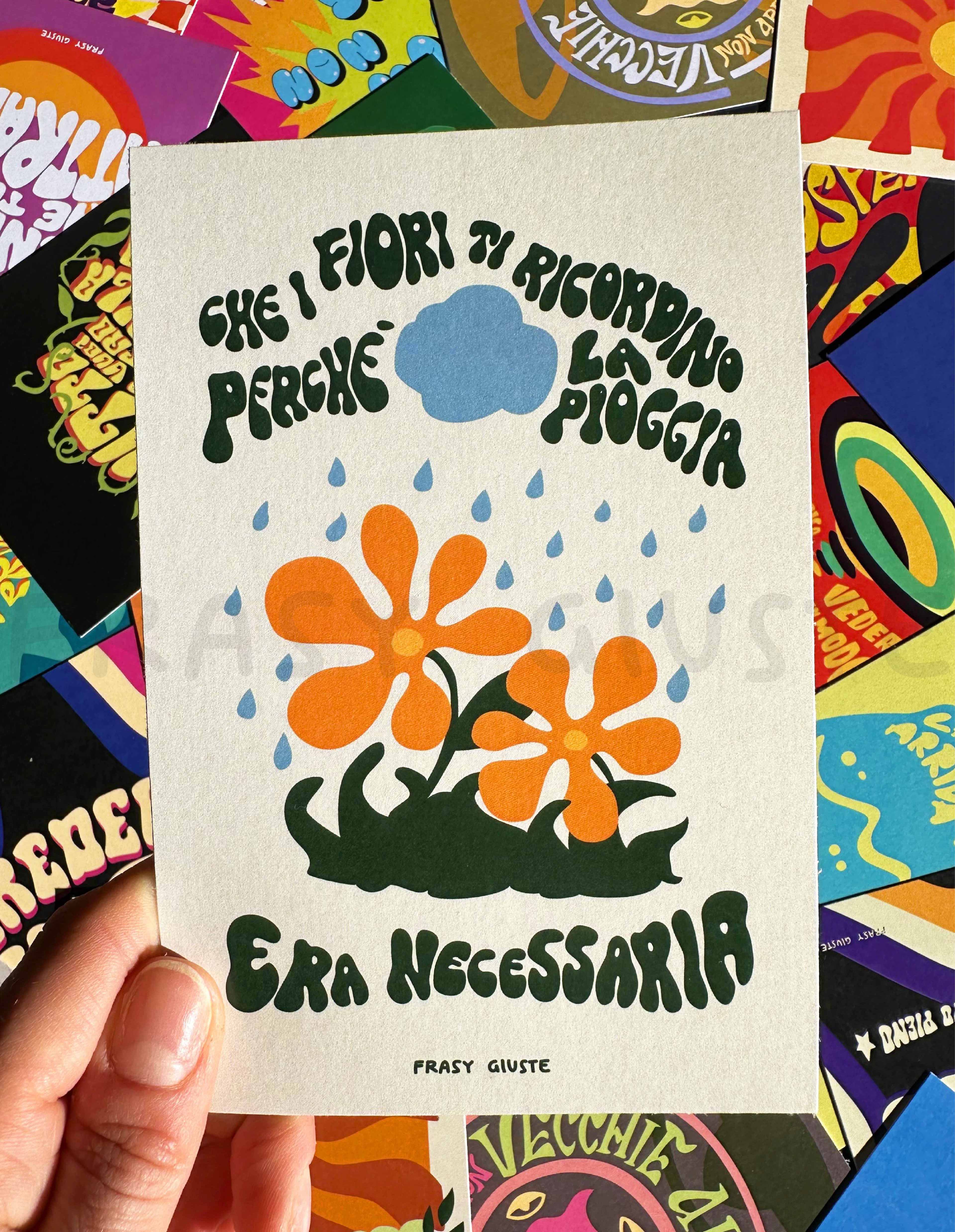 Poster "Dopo la pioggia" #26B