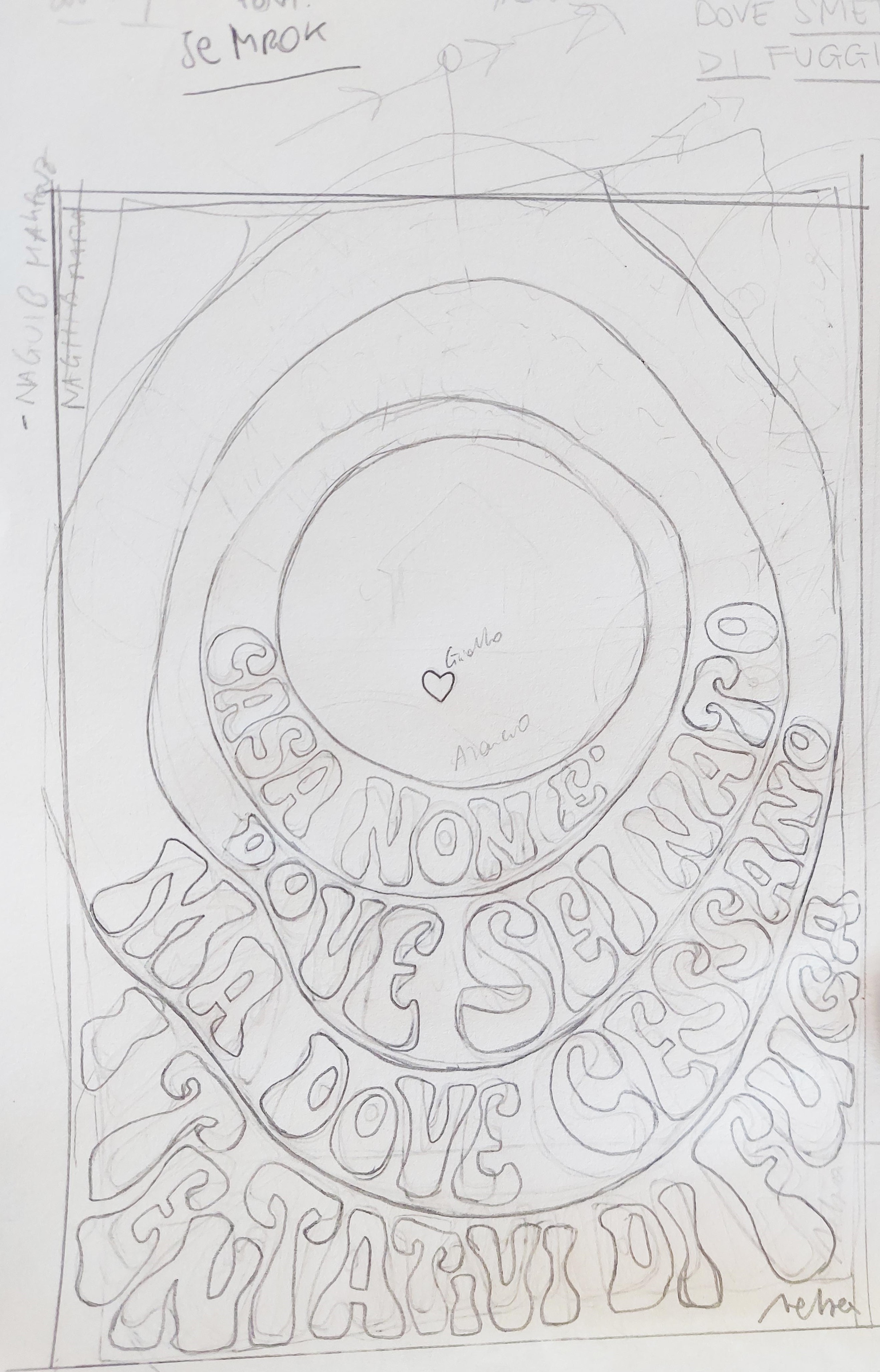 Poster "Casa non è" #7