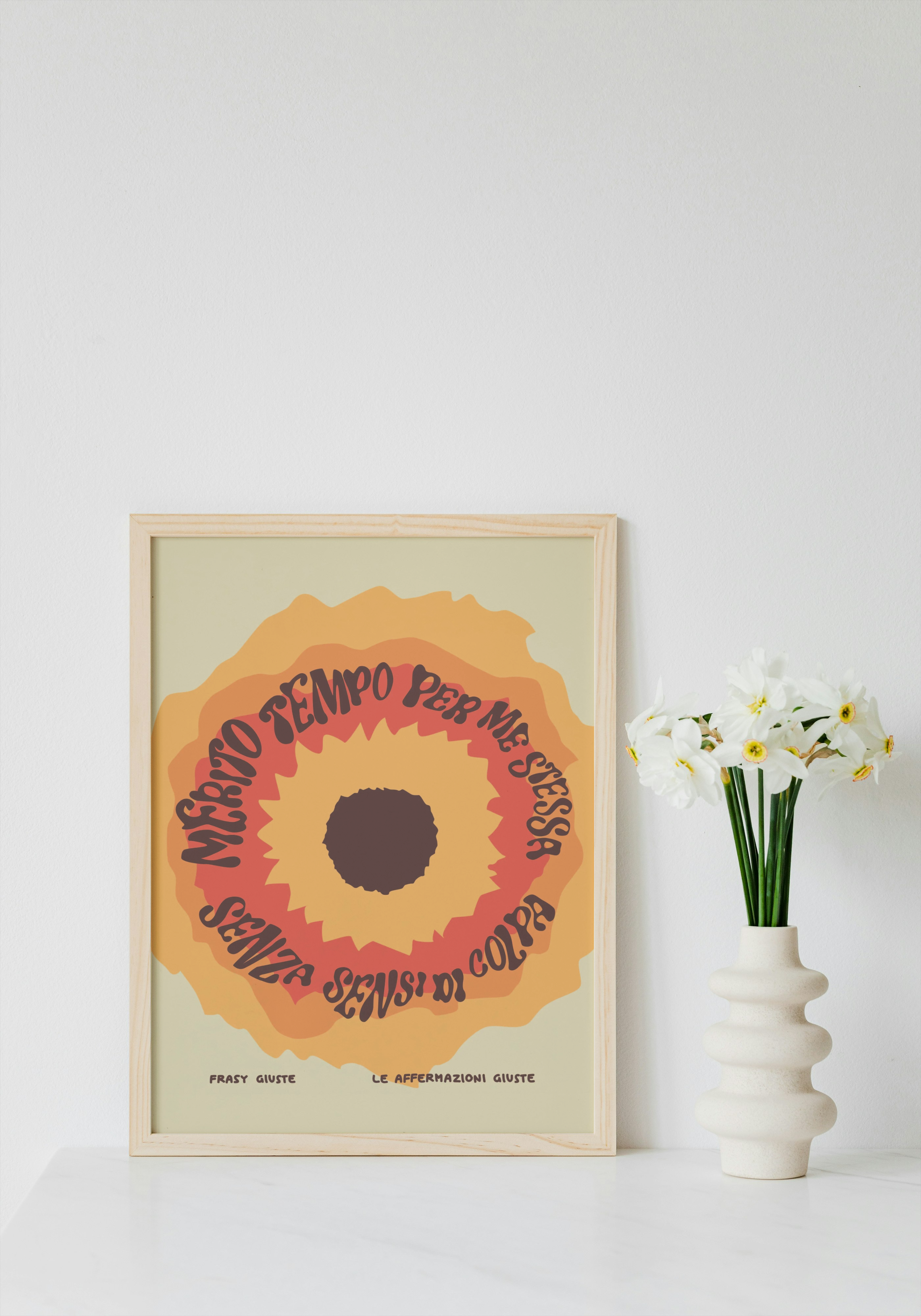 Poster "Merito tempo per me stessa" #32