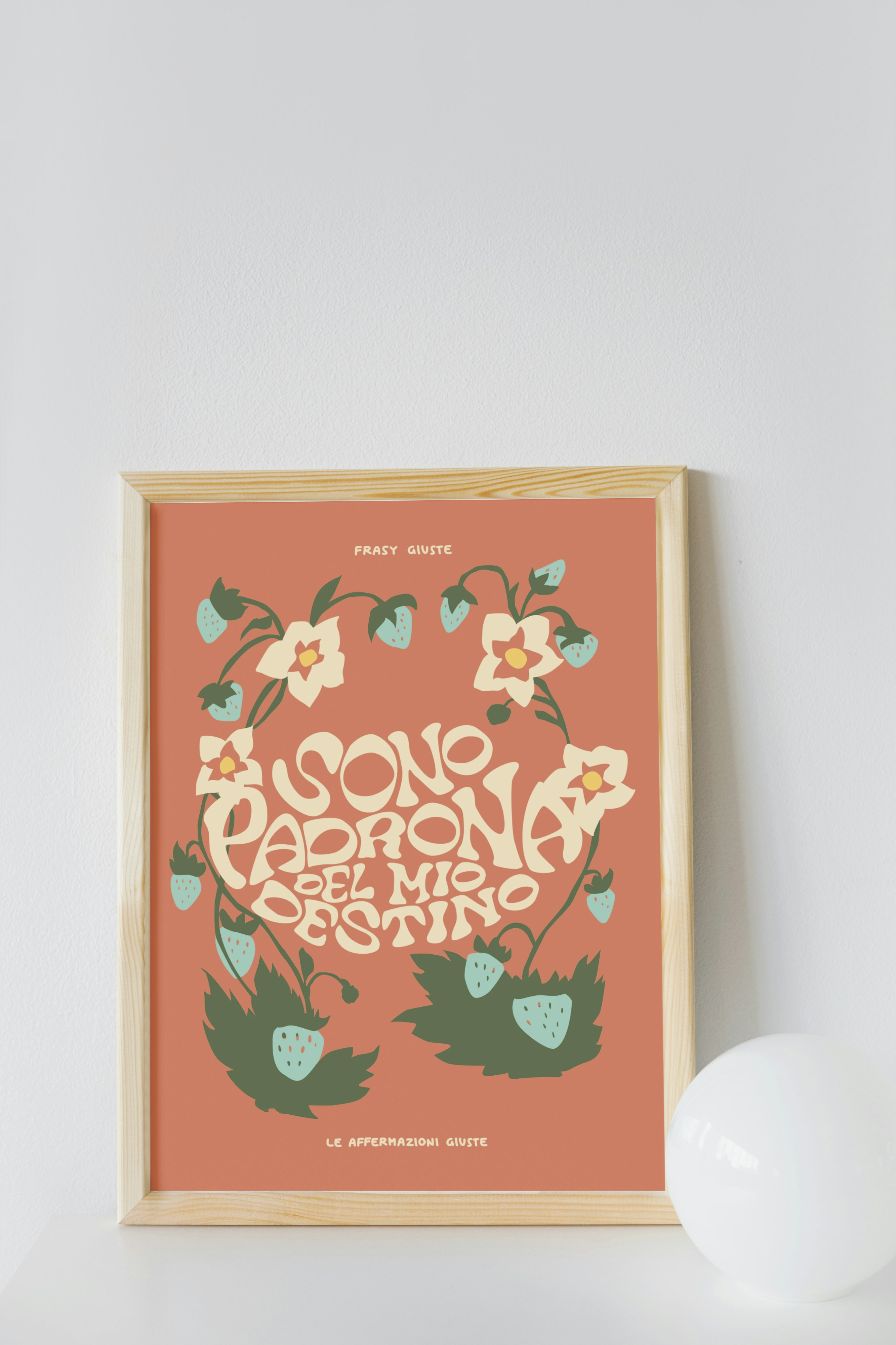 Poster "Sono padrona del mio destino" #33