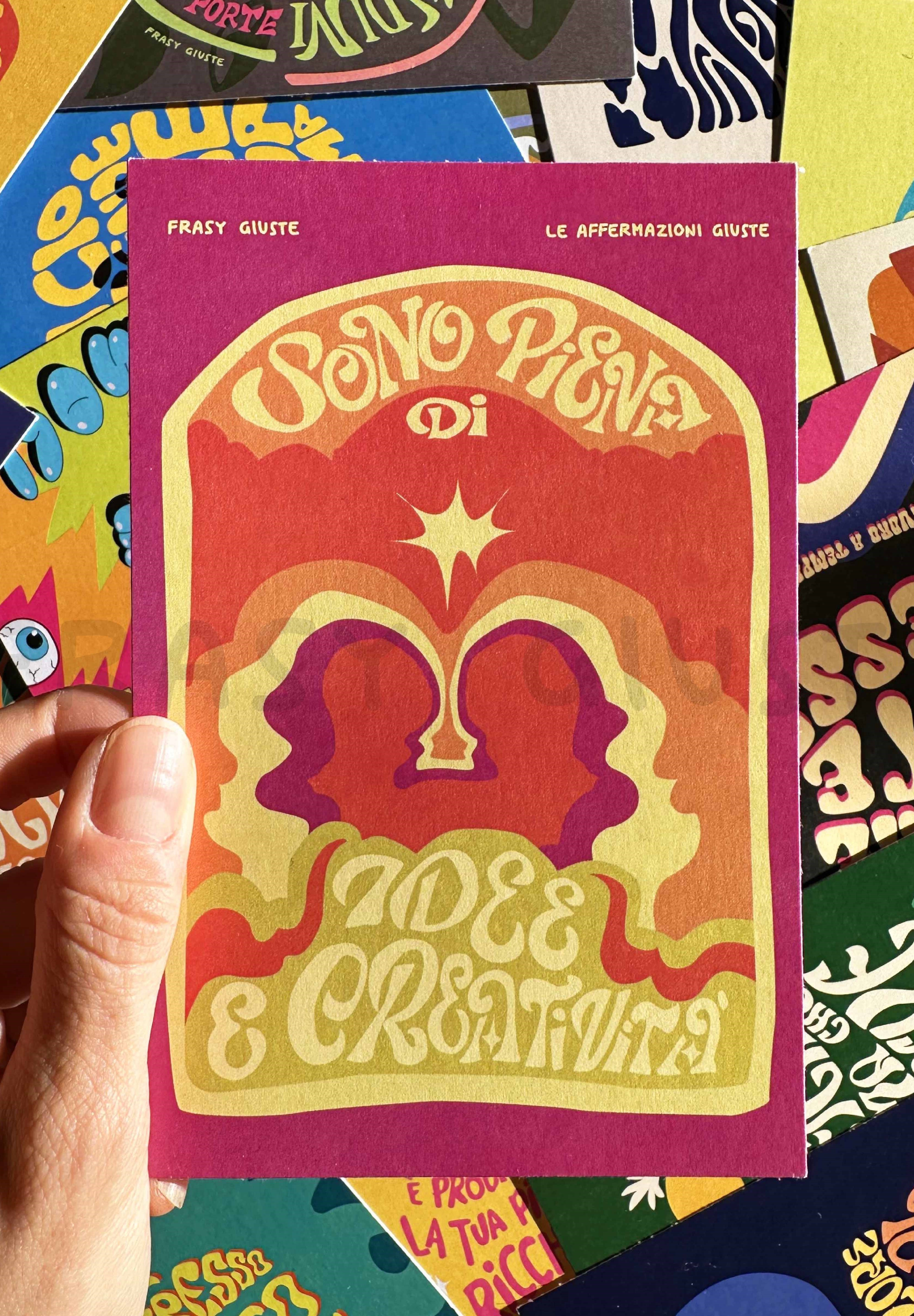 Poster "Sono piena di creatività" #46