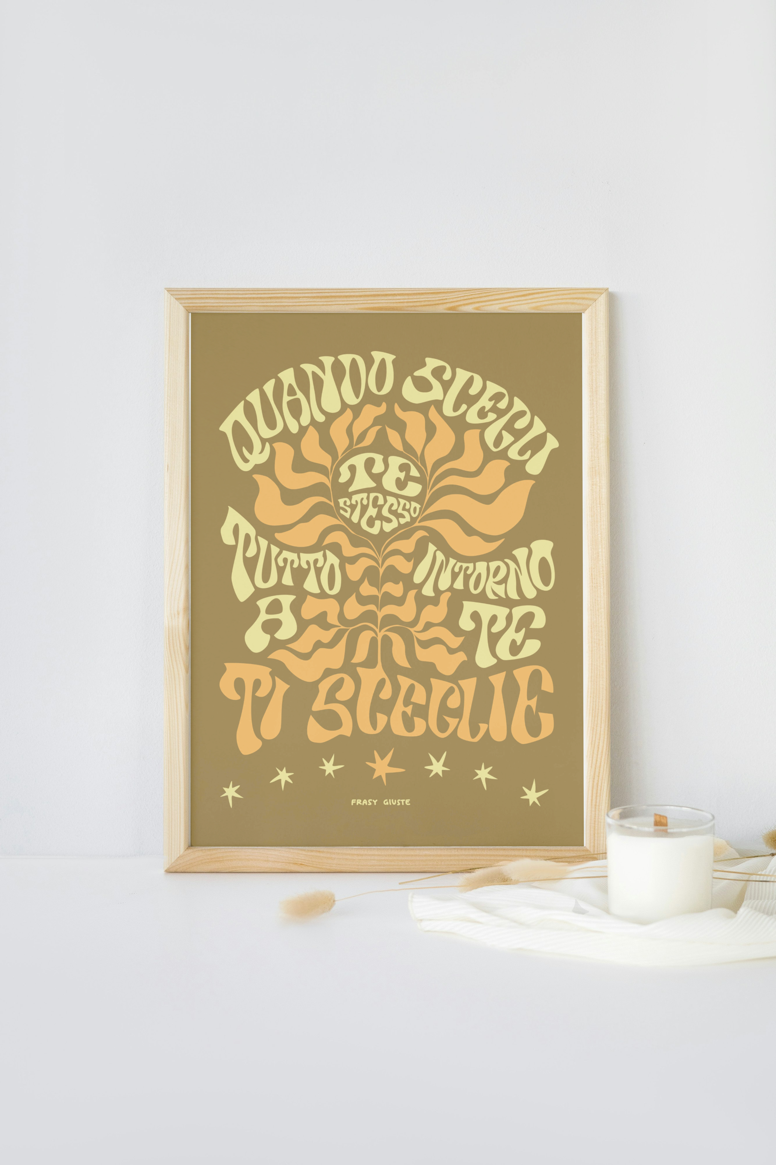 Poster "Scegli te stesso" #21A