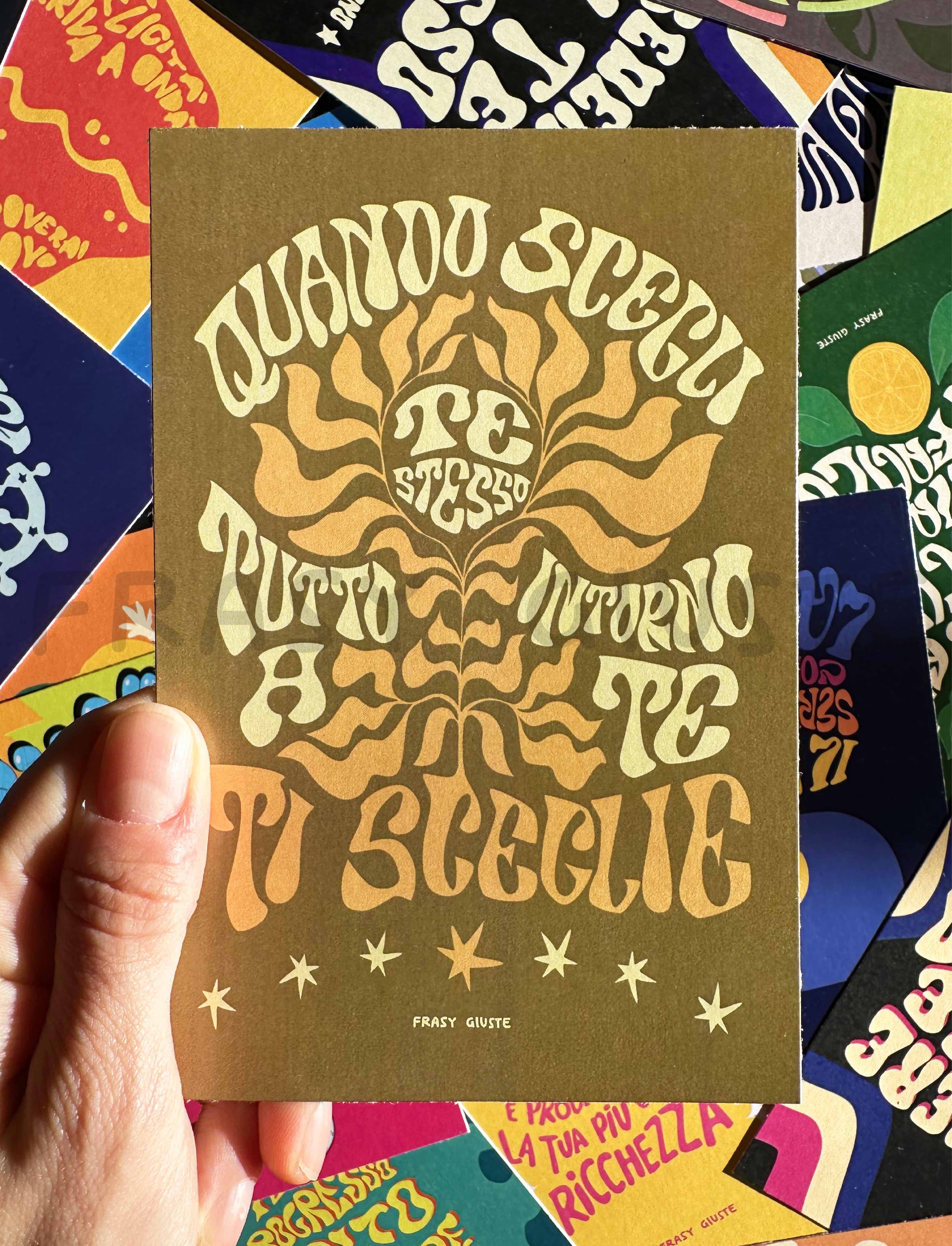 Poster "Scegli te stesso" #21A