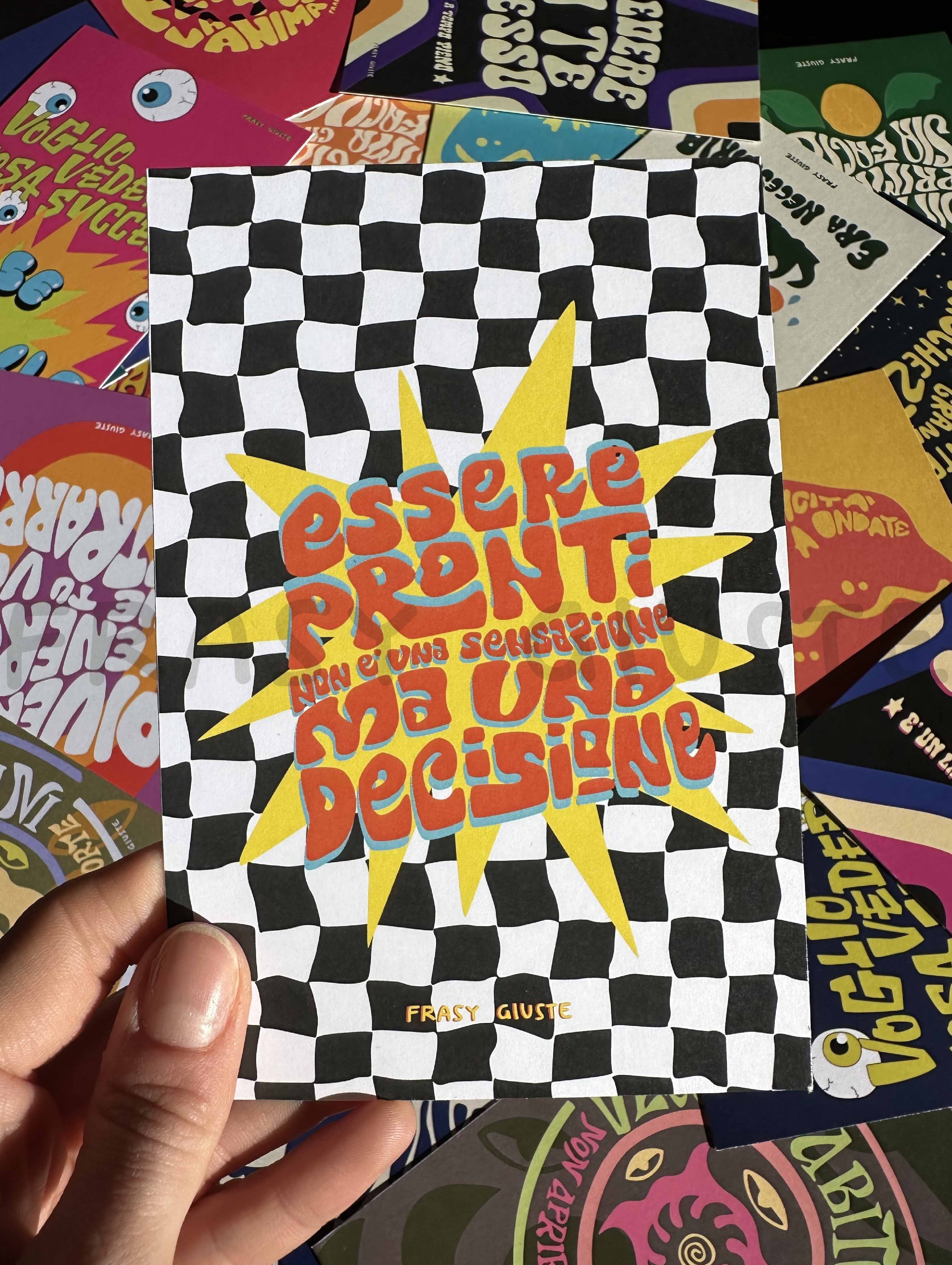 Poster "Essere pronti" #8A