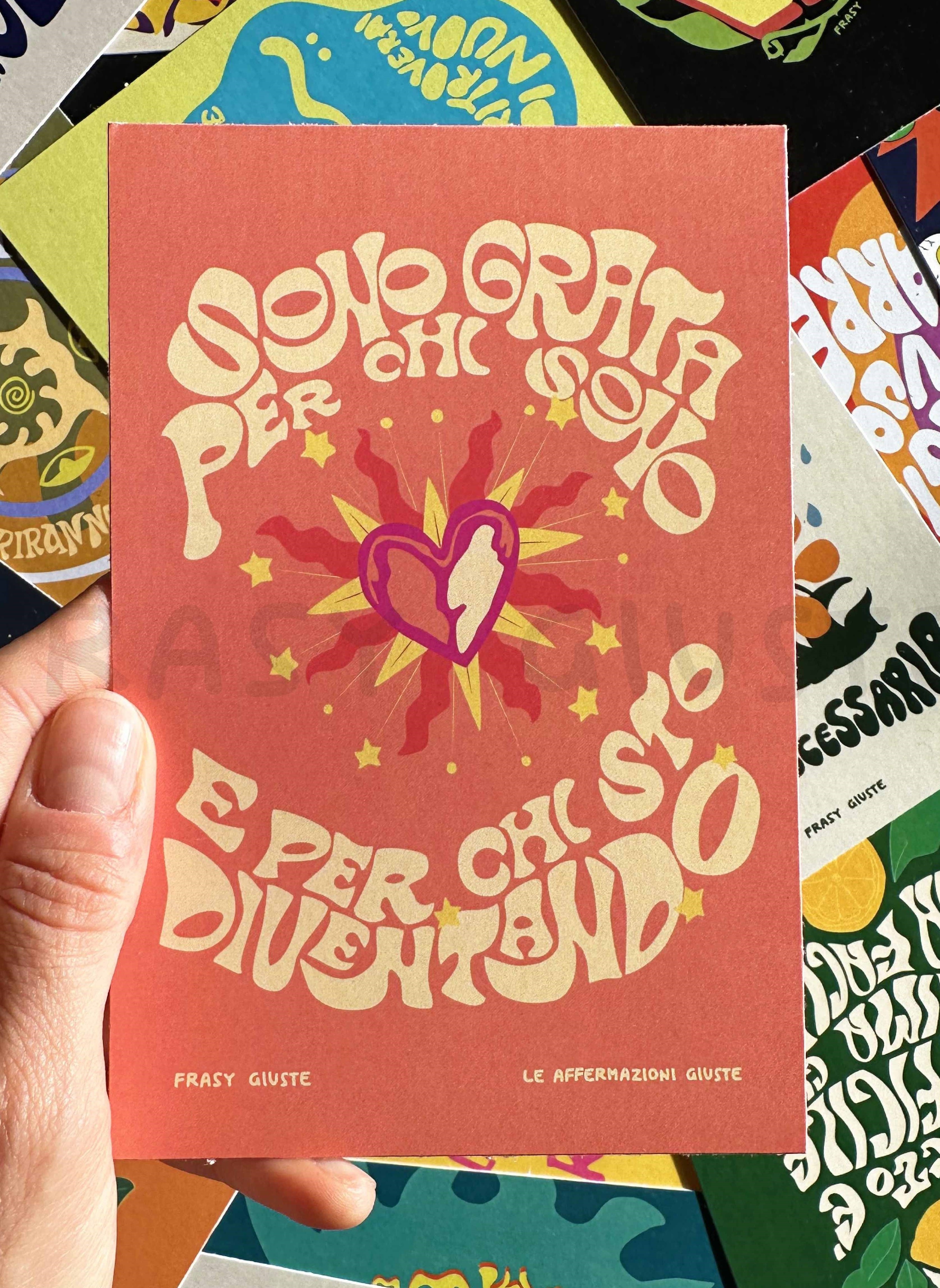 Poster "Sono grata" #40