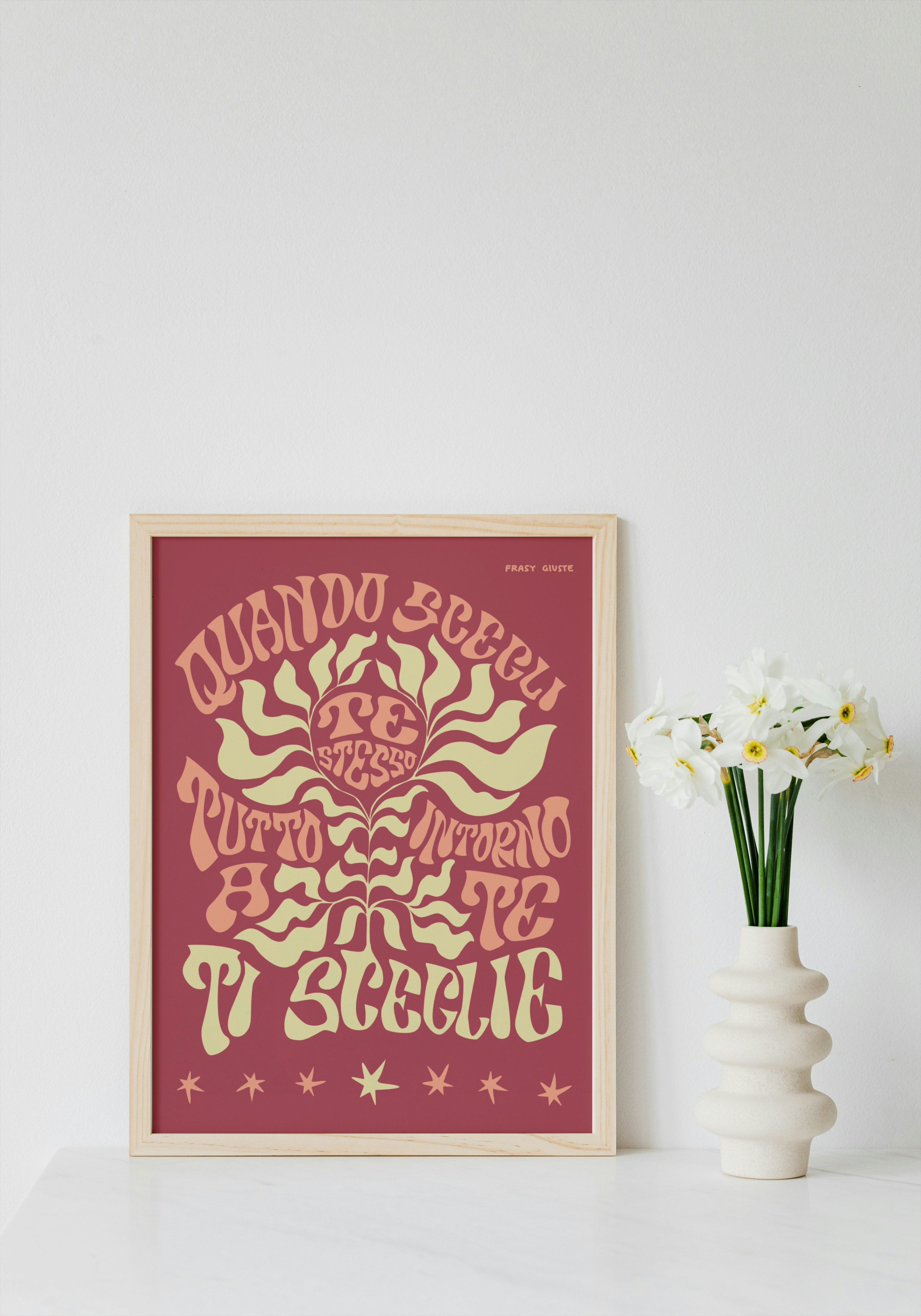 Poster "Scegli te stesso" #21B