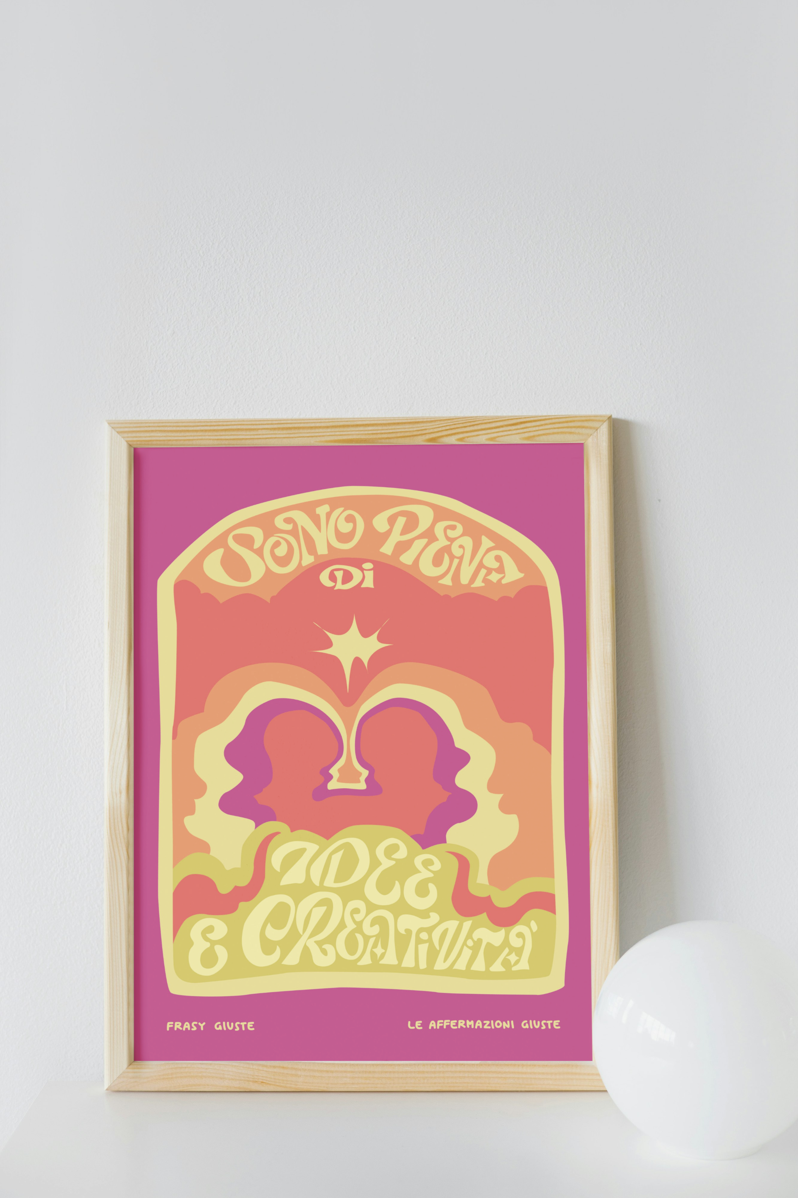 Poster "Sono piena di creatività" #46