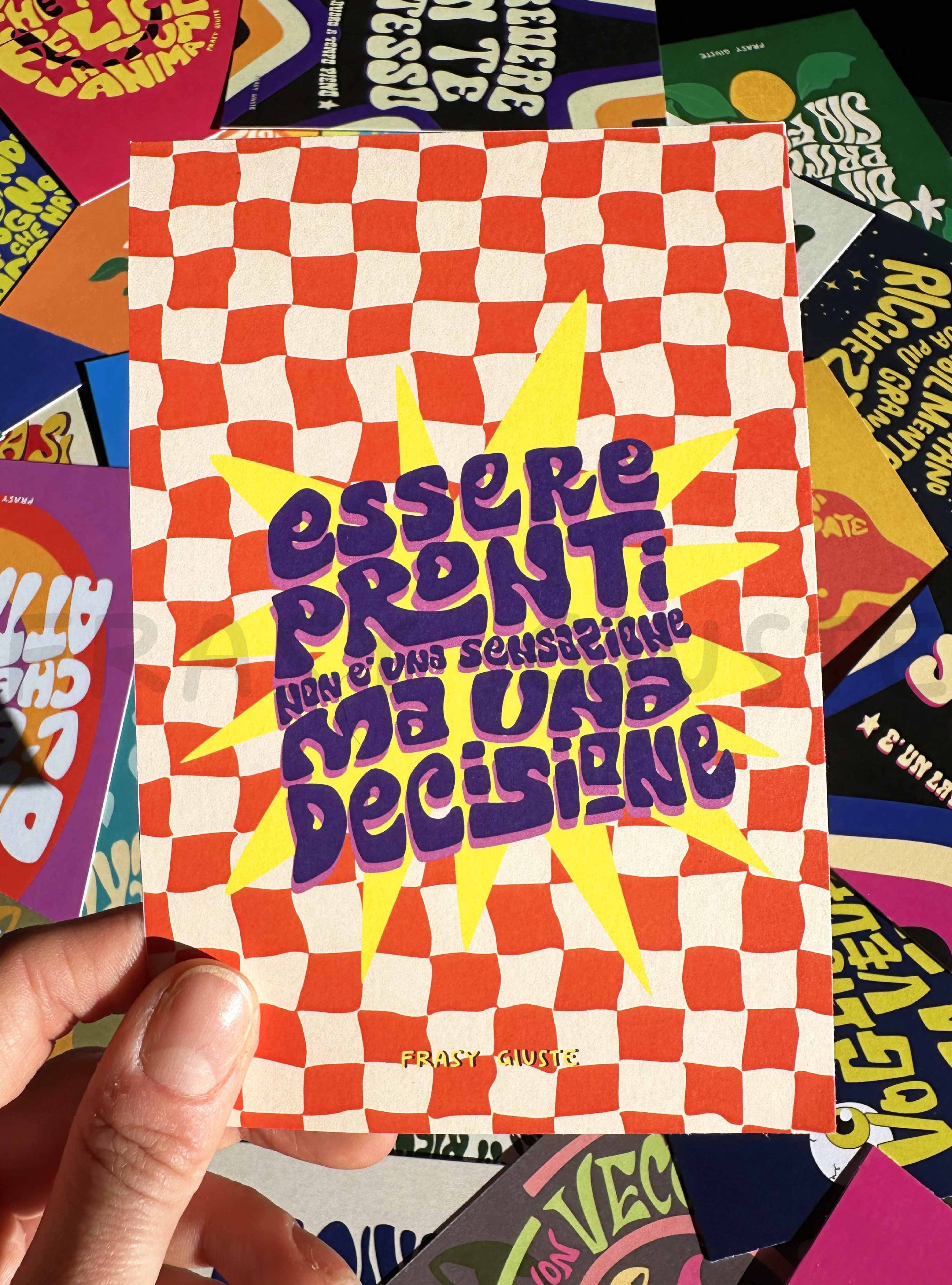 Poster "Essere pronti" #8B