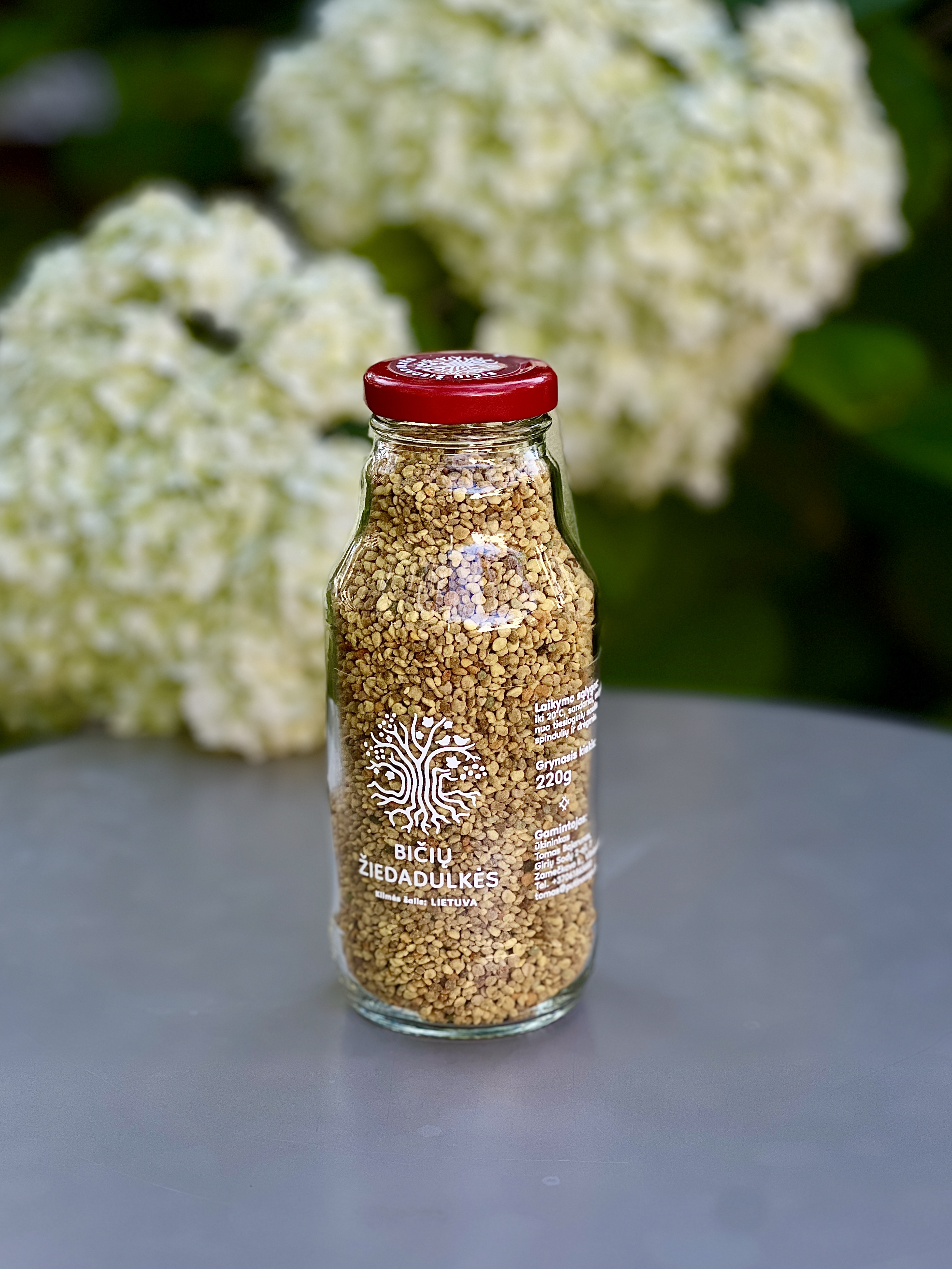 Bičių žiedadulkės 220 g