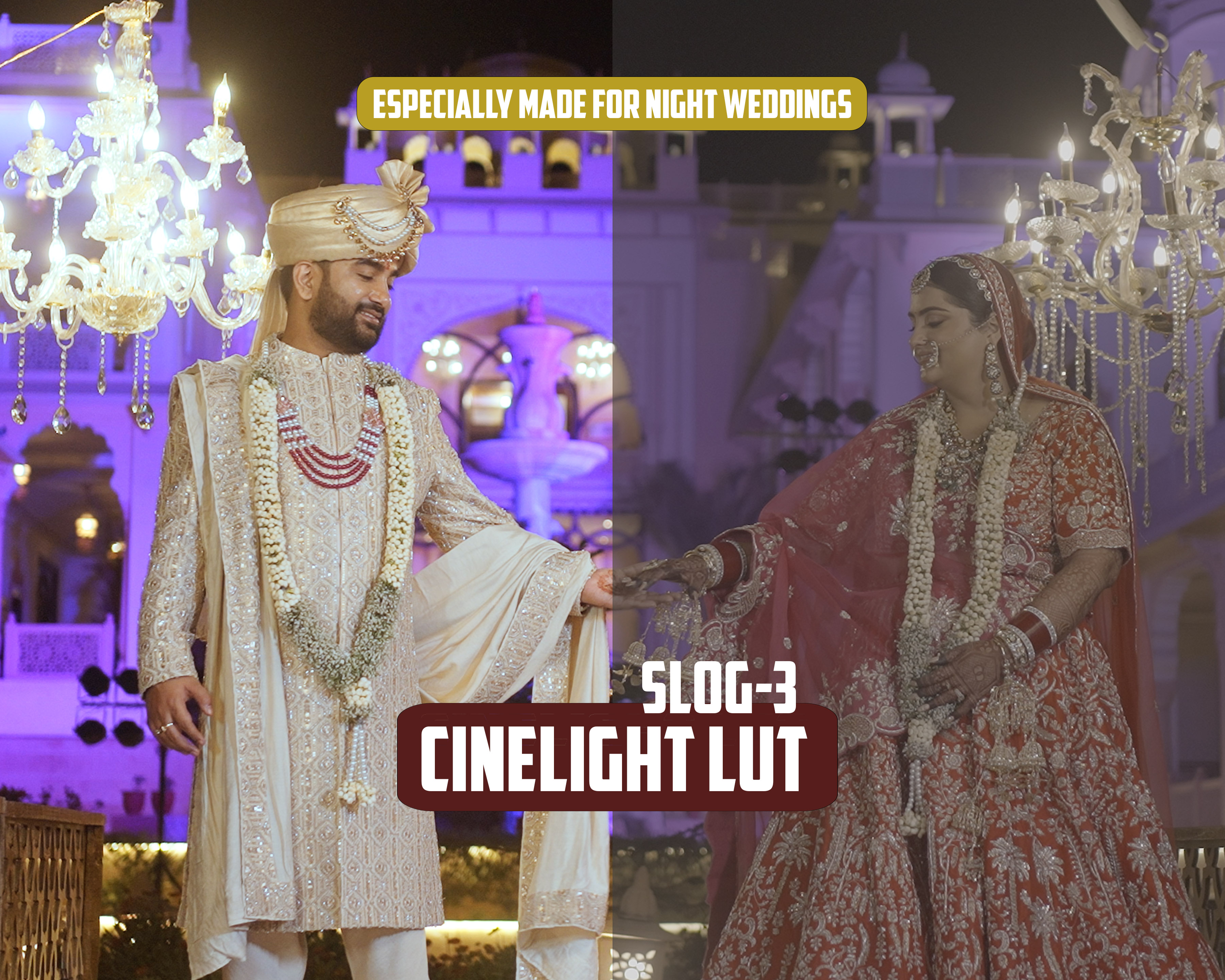 CineLight LUT β Cinematic Night Wedding Look for Sony S-Log3 Shooters